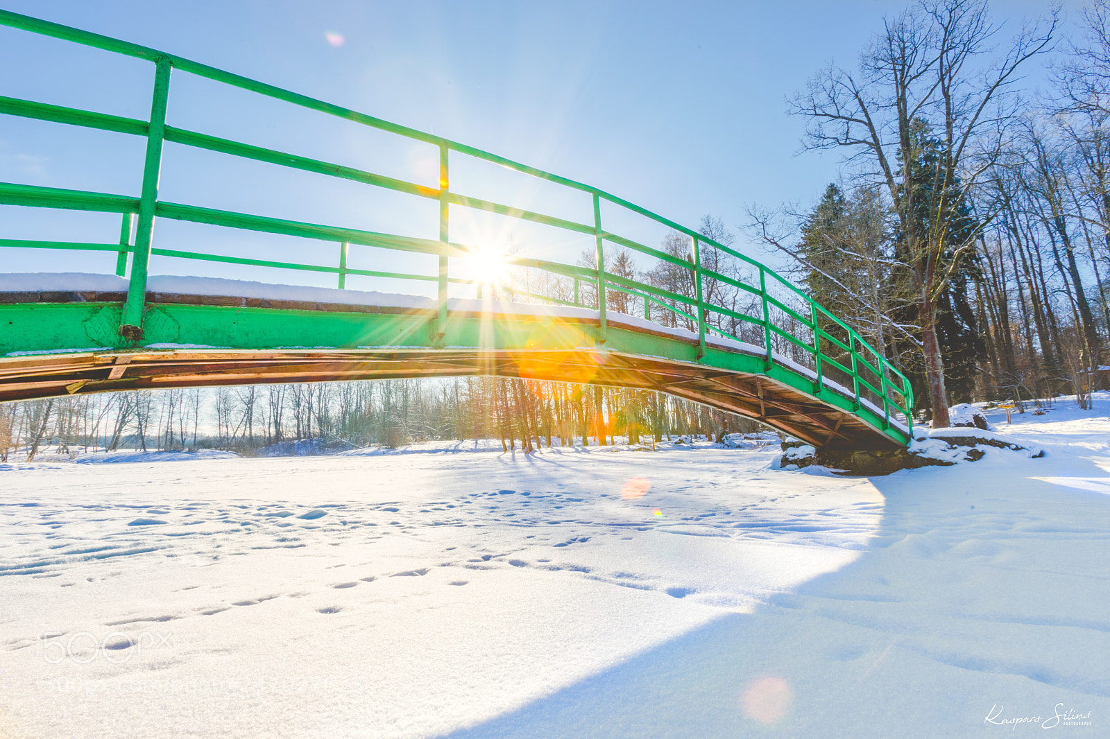 Sony a7 II sample photo. Sunny bridge photography