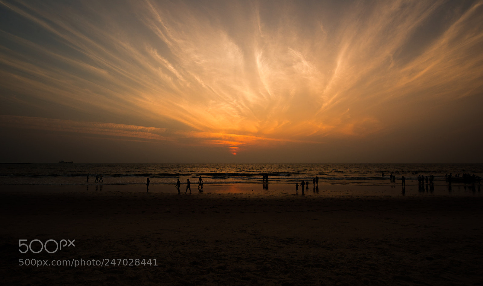 Nikon D810 sample photo. Sunset at panambur photography