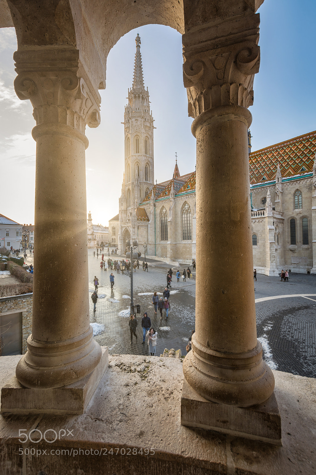 Nikon D5200 sample photo. Matthias church photography