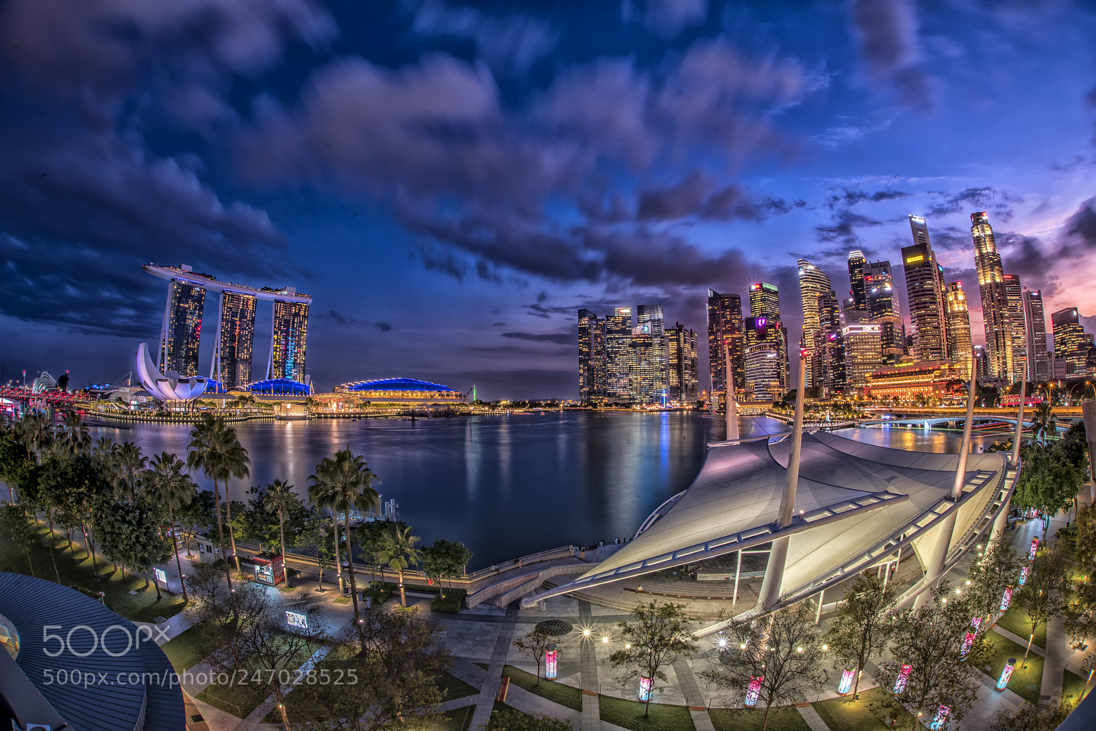Nikon D810 sample photo. Singapore mbs during blue photography