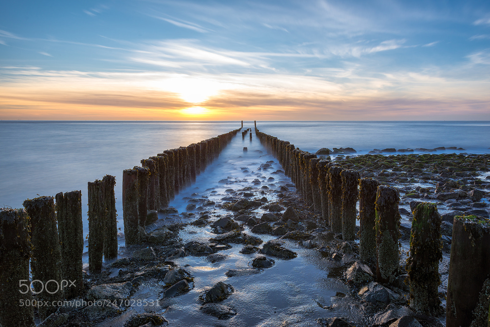 Nikon D610 sample photo. Sunset at the seaside photography