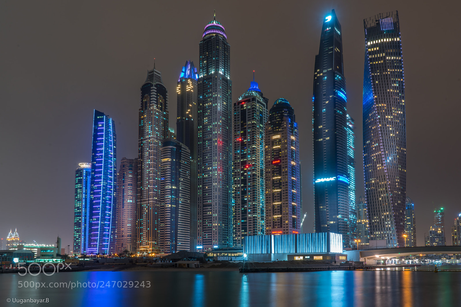 Sony a7R II sample photo. Dubai. marina photography