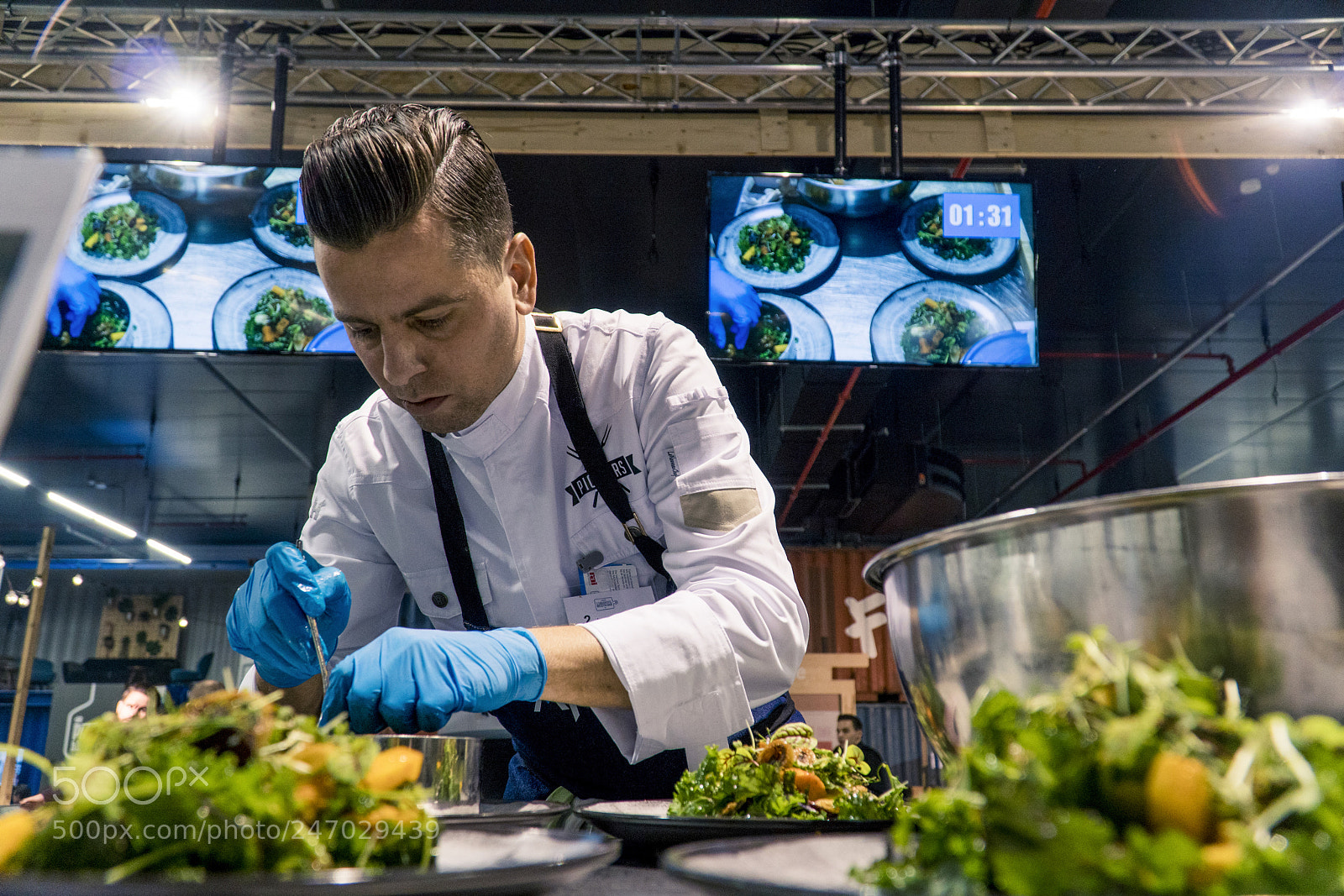 Sony a6300 sample photo. Food exhibition photography