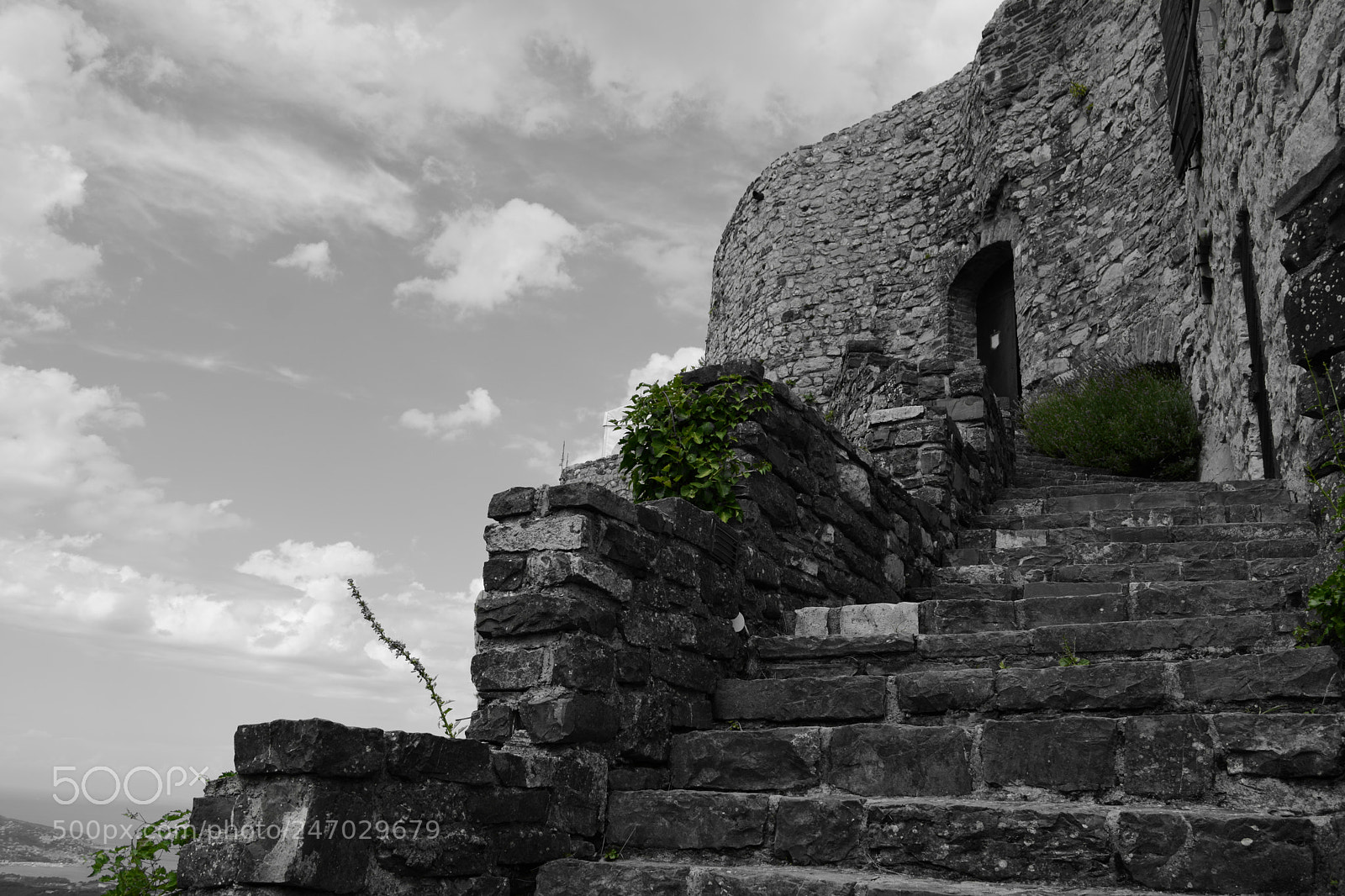 Nikon D5200 sample photo. Abandoned castle photography