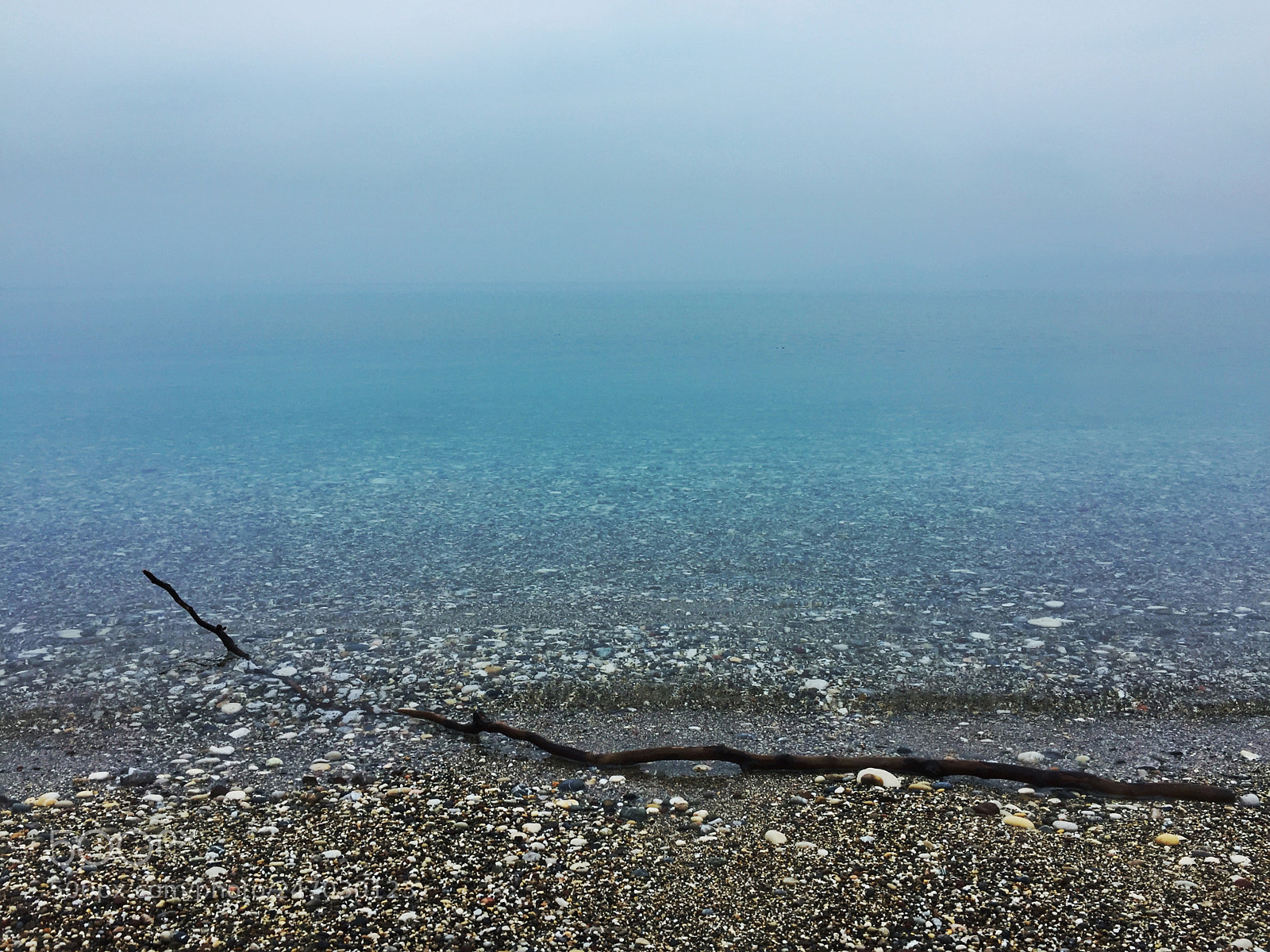 Apple iPhone 6 sample photo. Foggy-sea photography