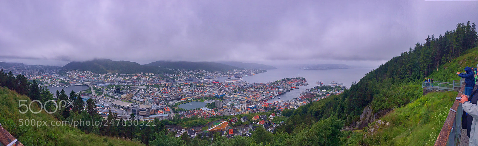 Apple iPhone 6 sample photo. Bergen norway from floien photography