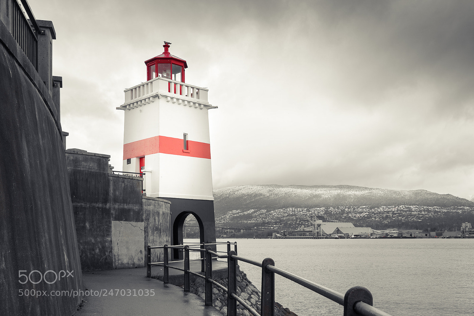 Sony a7R III sample photo. Lighthouse at stanley park photography