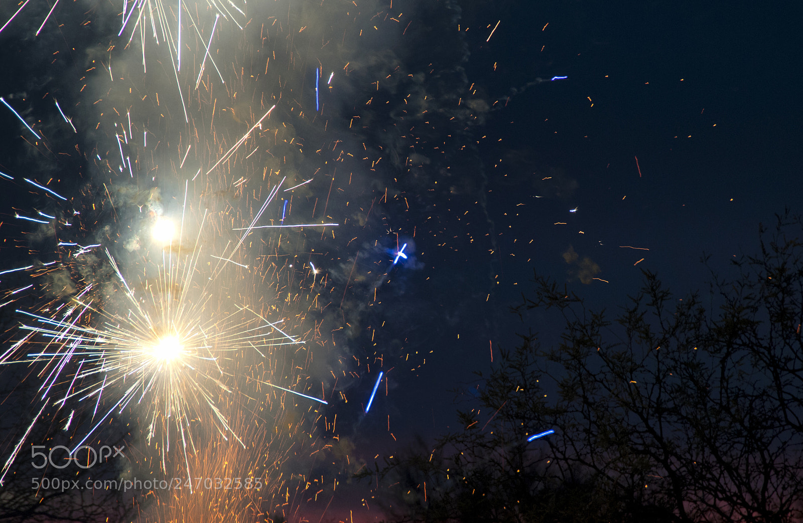 Nikon D300 sample photo. Fireworks photography