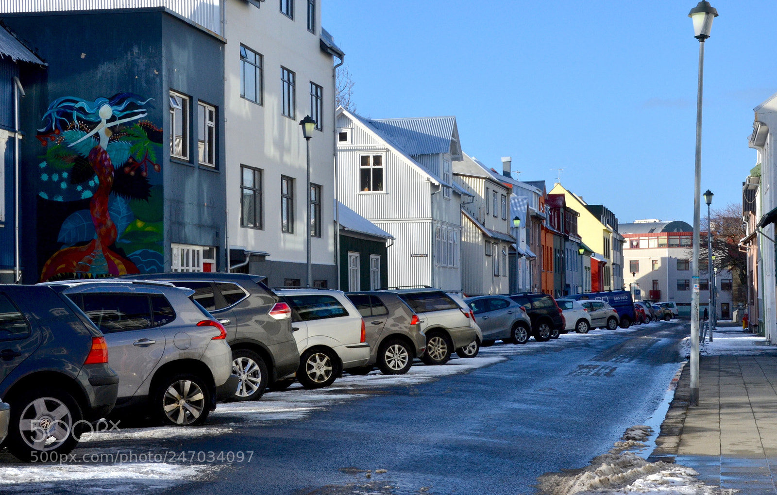 Nikon D3100 sample photo. Reykjavik street photography