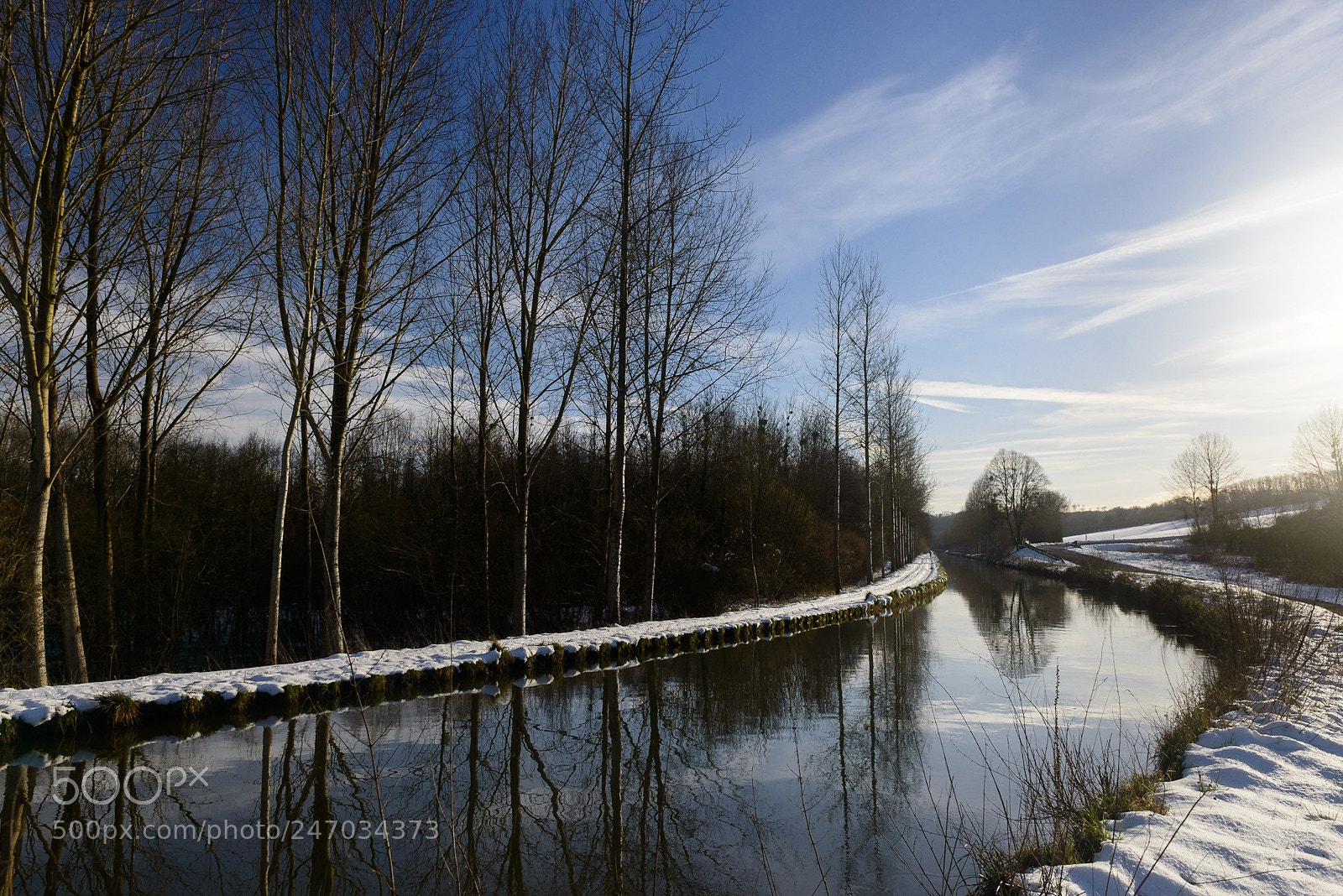 Nikon D800 sample photo. Ourcq canal under the photography