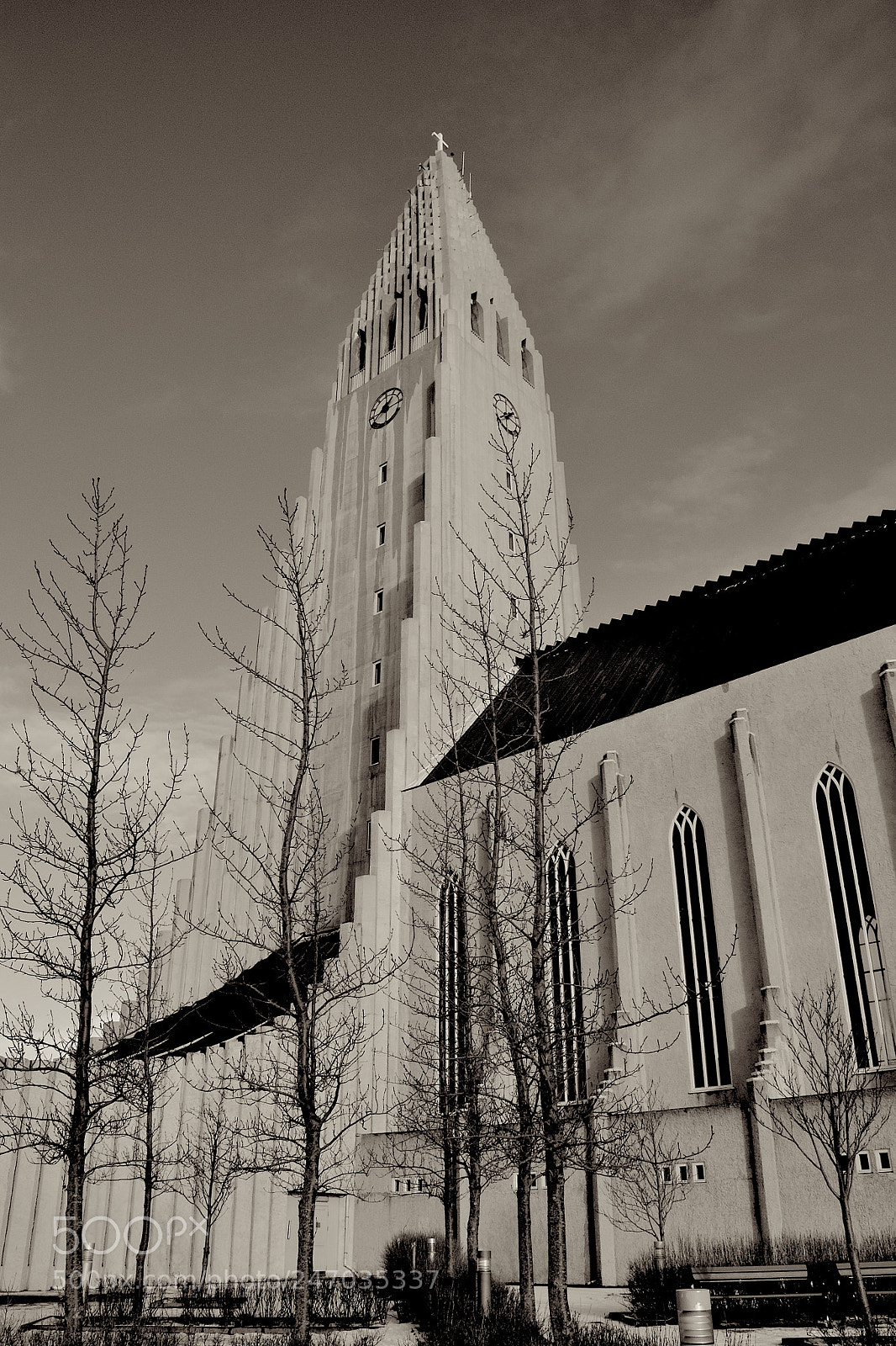 Nikon D3100 sample photo. Hallgrímskirkja photography