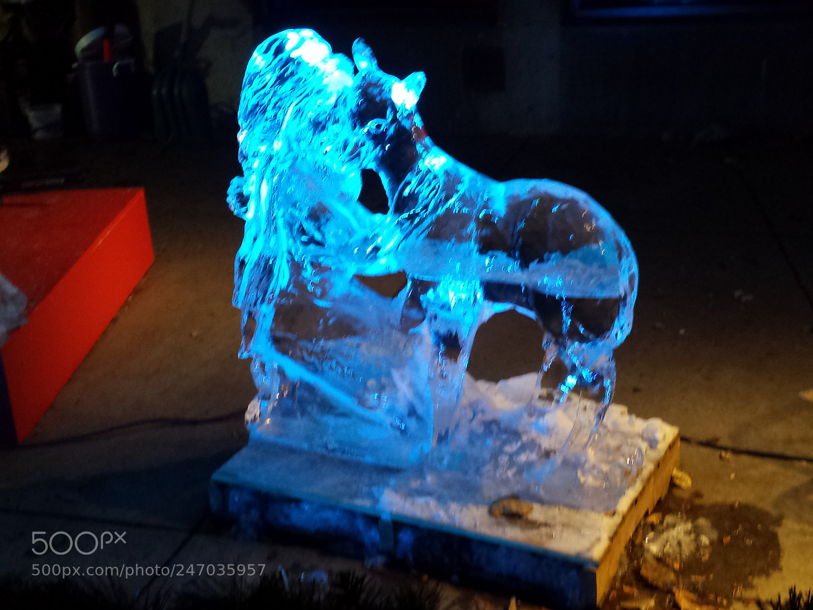 Samsung Galaxy S4 sample photo. Ice magic photography