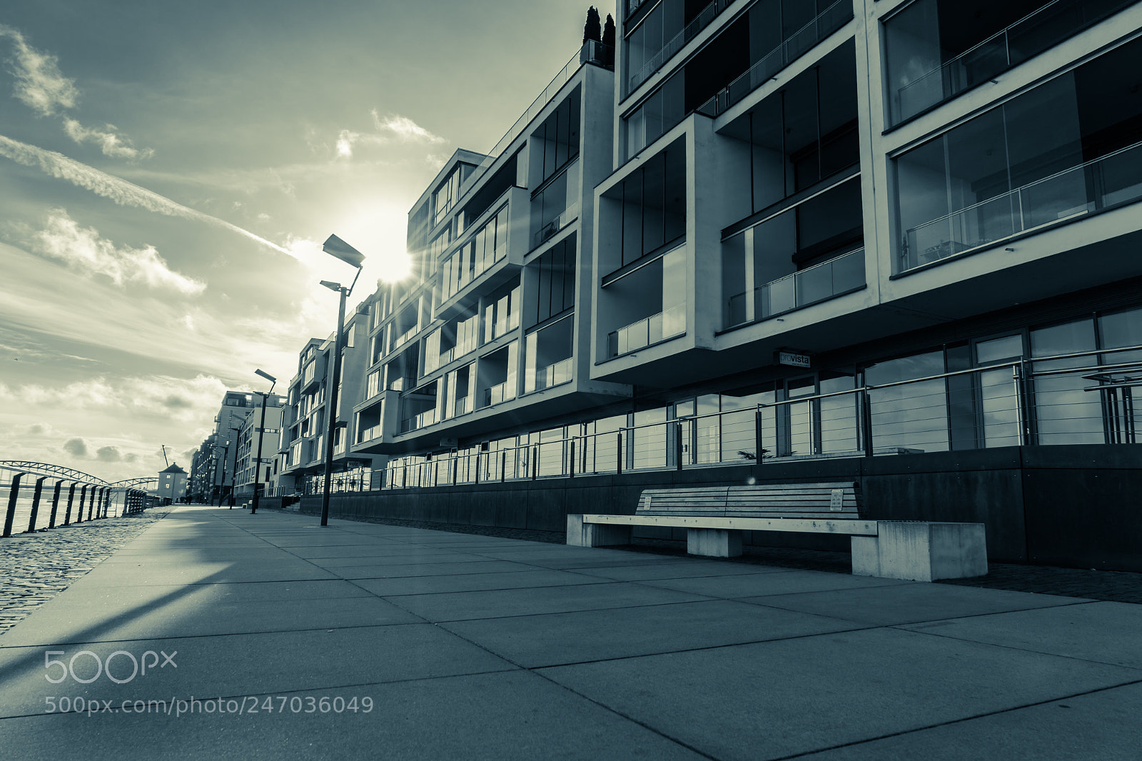 Sony a7 II sample photo. Cologne reihnauhafen architecture photography