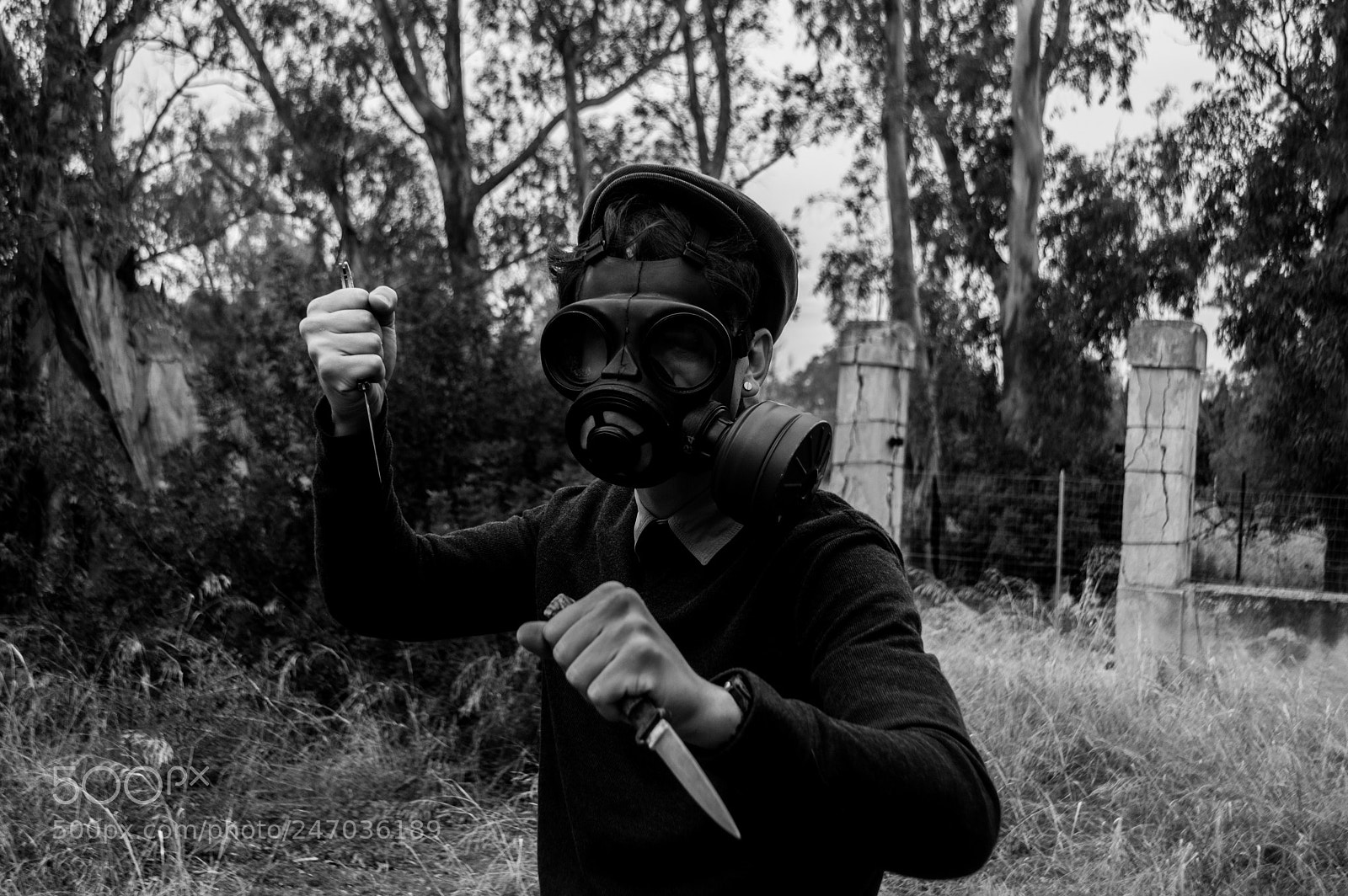 Nikon D3200 sample photo. The gask mask killer photography