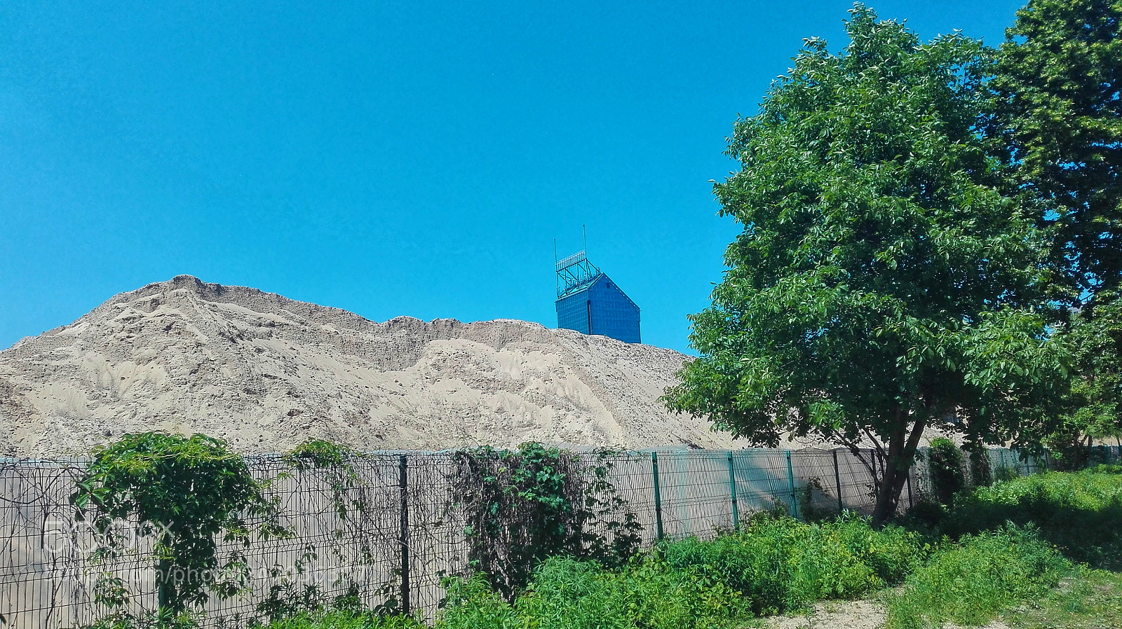 HUAWEI P8 Lite sample photo. Blue planet photography