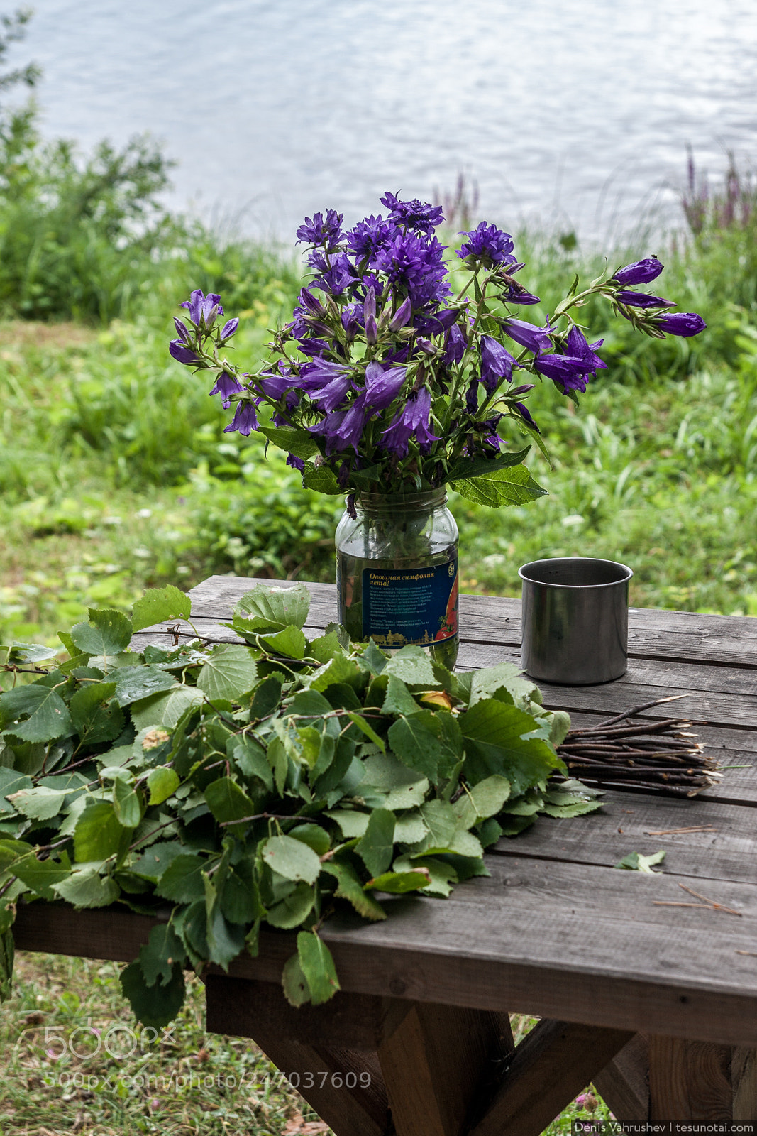Canon EOS 40D sample photo. Still life with bellflowers photography