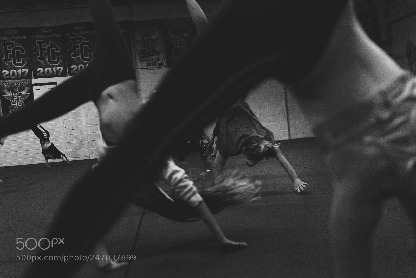 Nikon D800 sample photo. Cheer sports training session photography