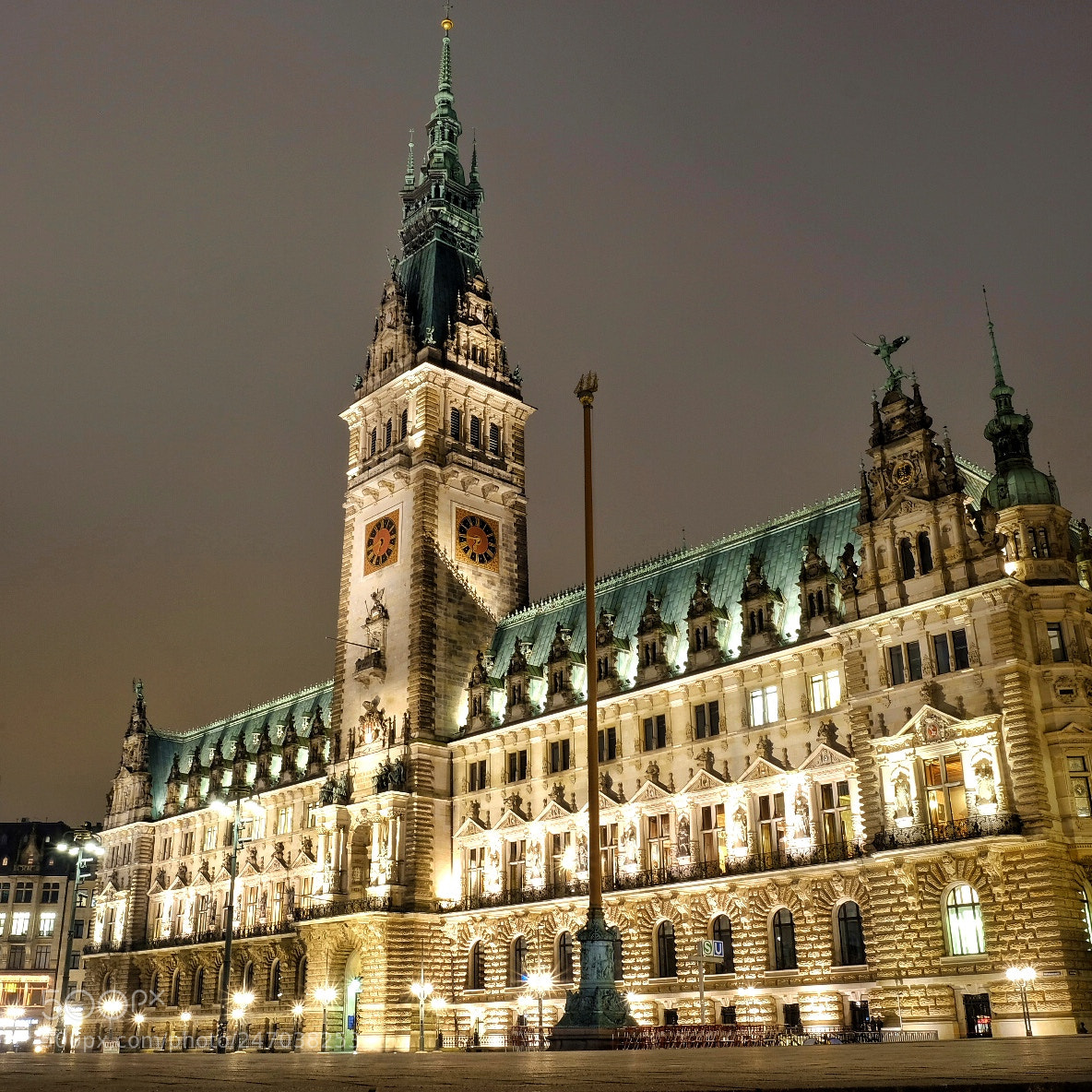Fujifilm X-T2 sample photo. Rathaus hamburg photography