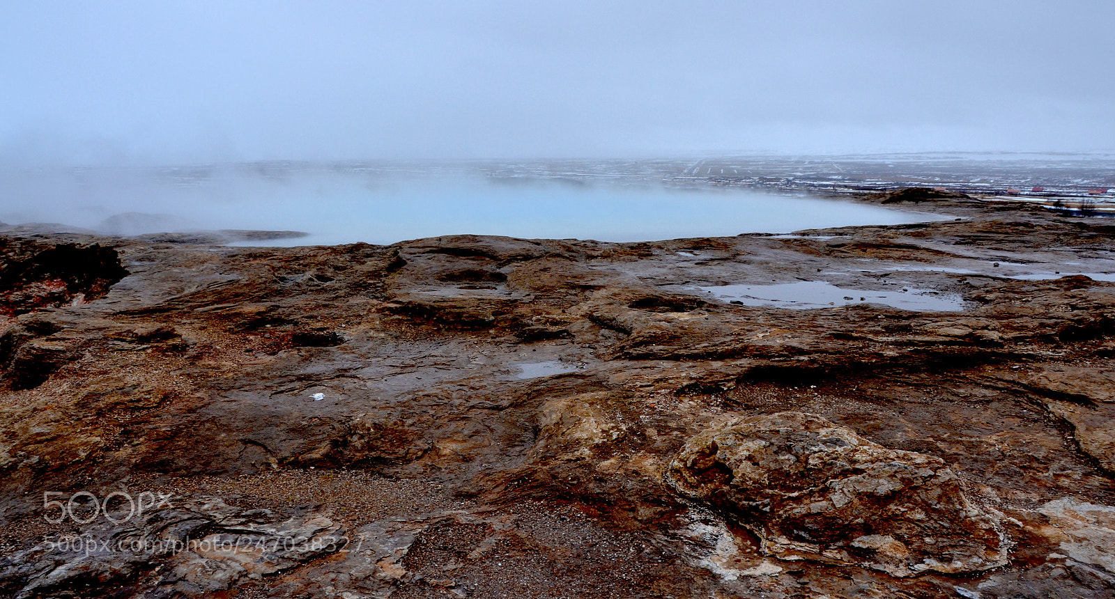 Nikon D3100 sample photo. Thermal geyser photography