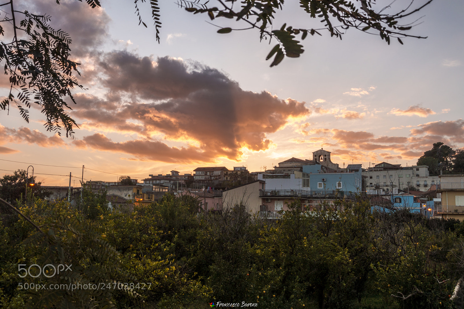 Nikon D3200 sample photo. Sunset in acireale photography