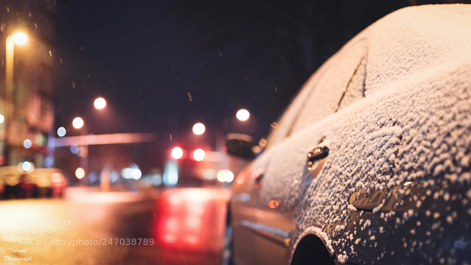 Sony a7R II sample photo. Snowing photography