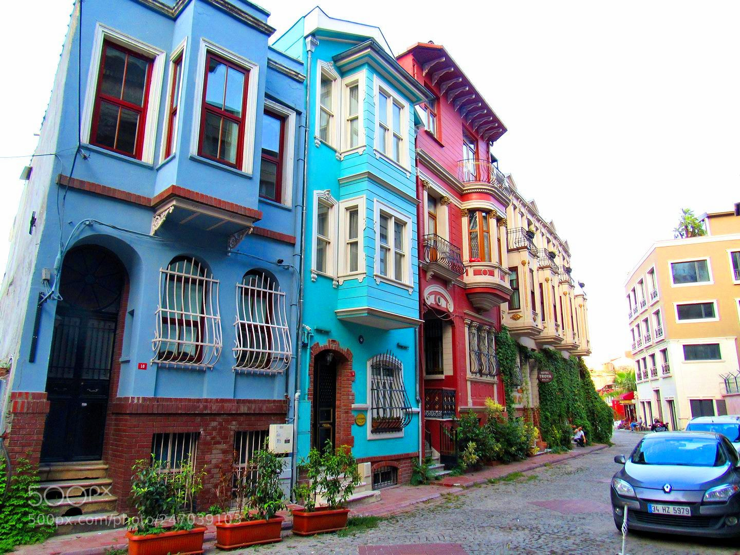 Canon PowerShot SX520 HS sample photo. Istanbul balat old city photography