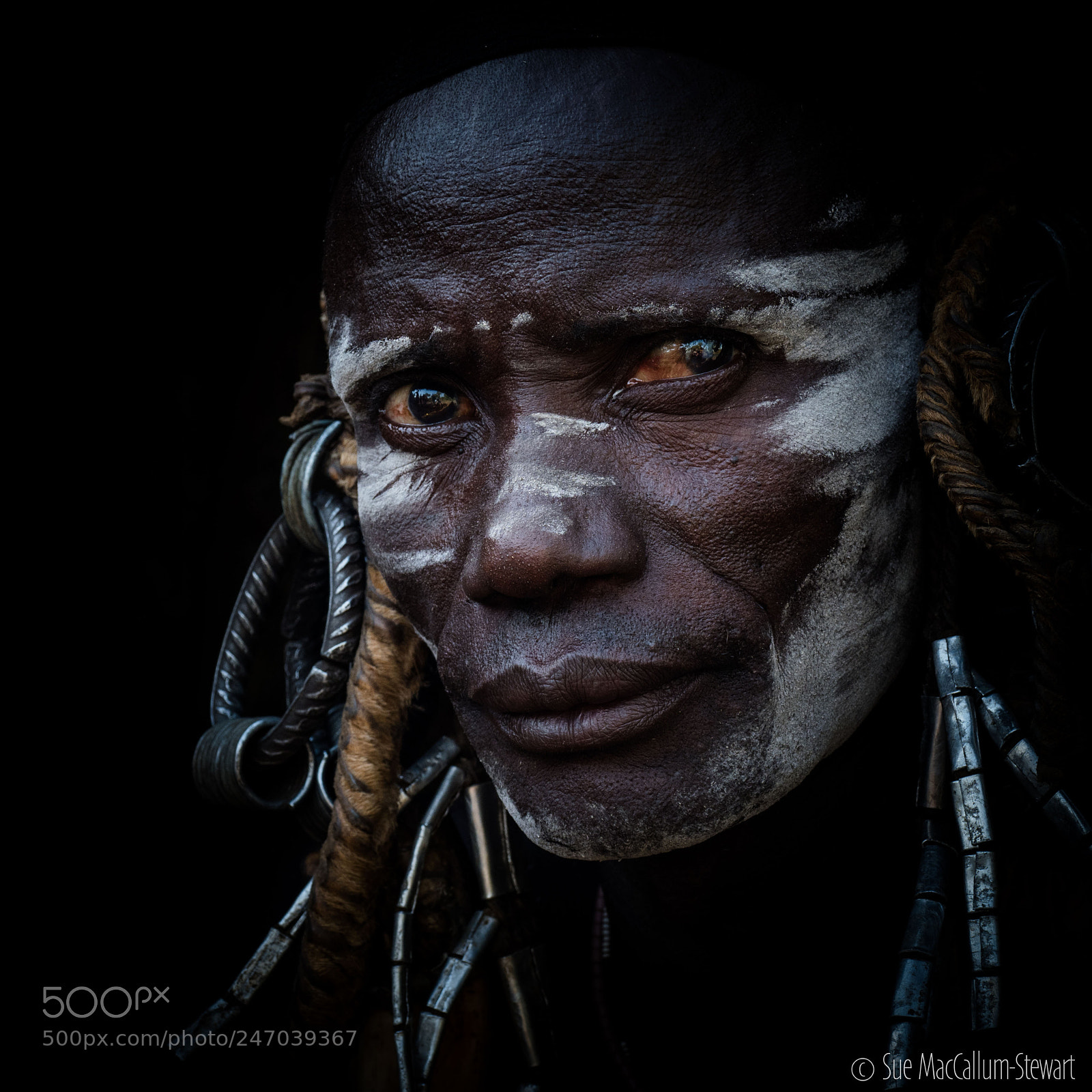 Olympus OM-D E-M1 Mark II sample photo. Mursi warrior photography