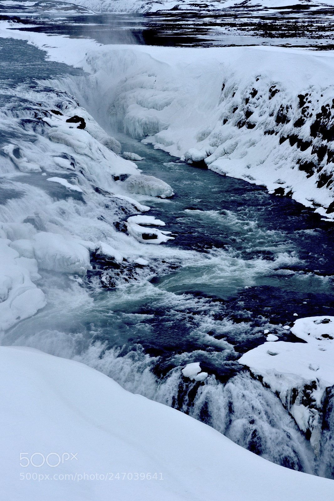 Nikon D3100 sample photo. Gullfoss falls photography
