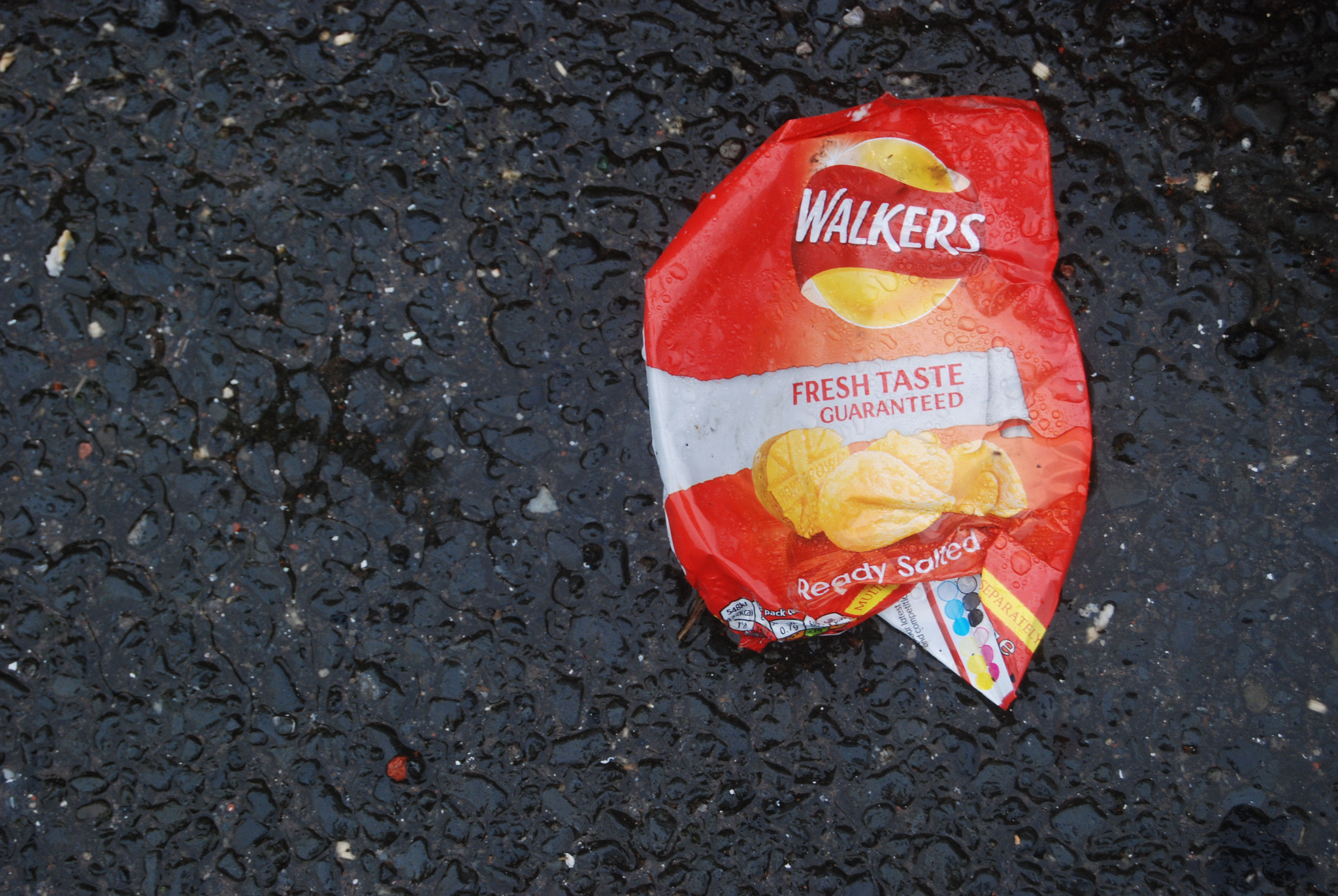 Nikon D80 sample photo. Street litter photography