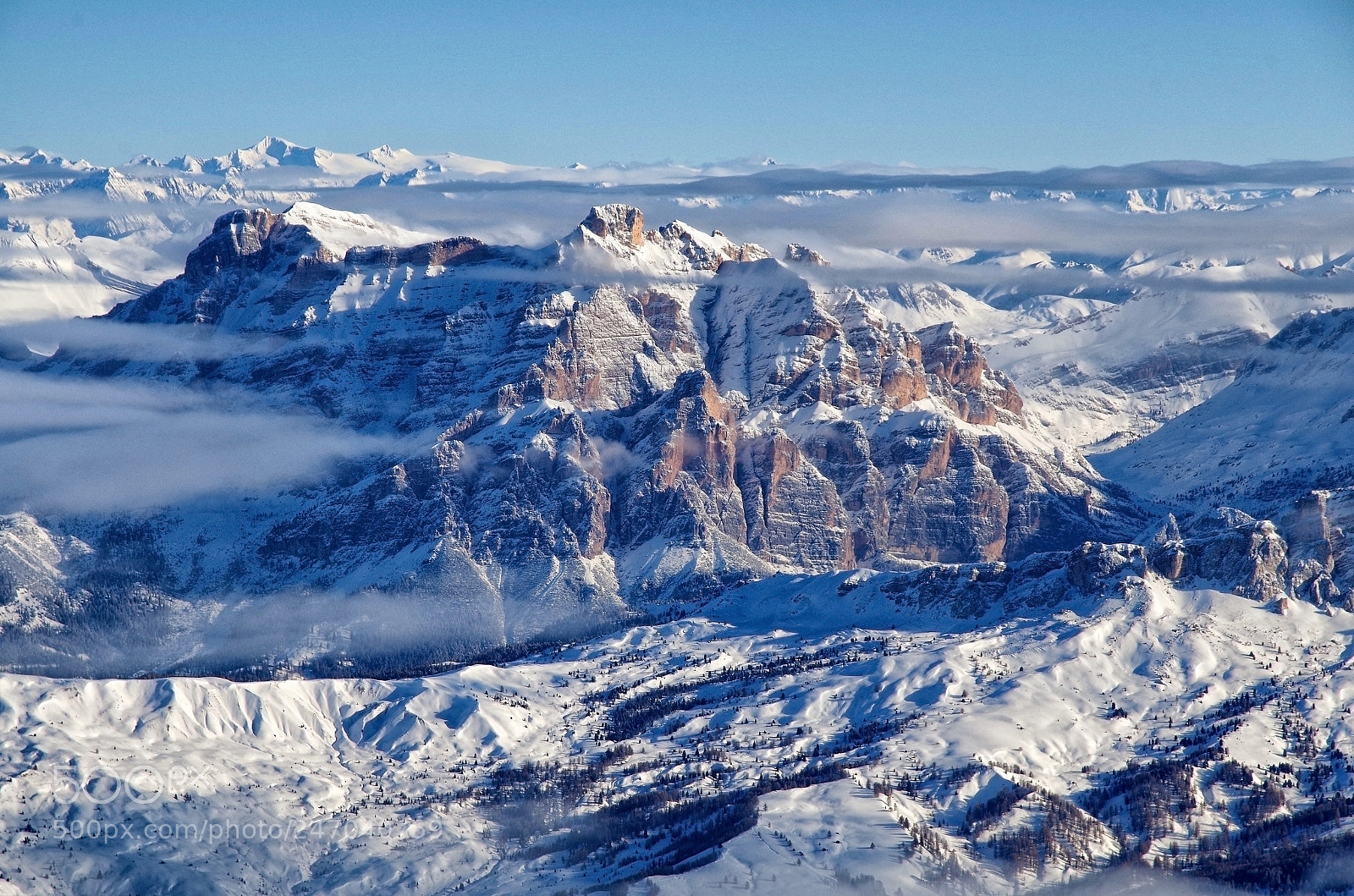 Pentax K-50 sample photo. View from marmolada 1 photography