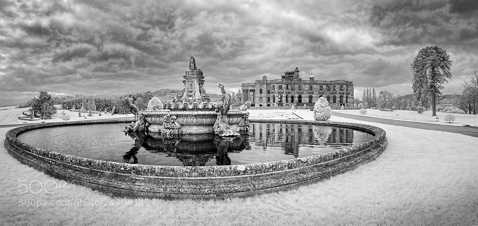 Nikon D200 sample photo. 'witley court - grandeur photography