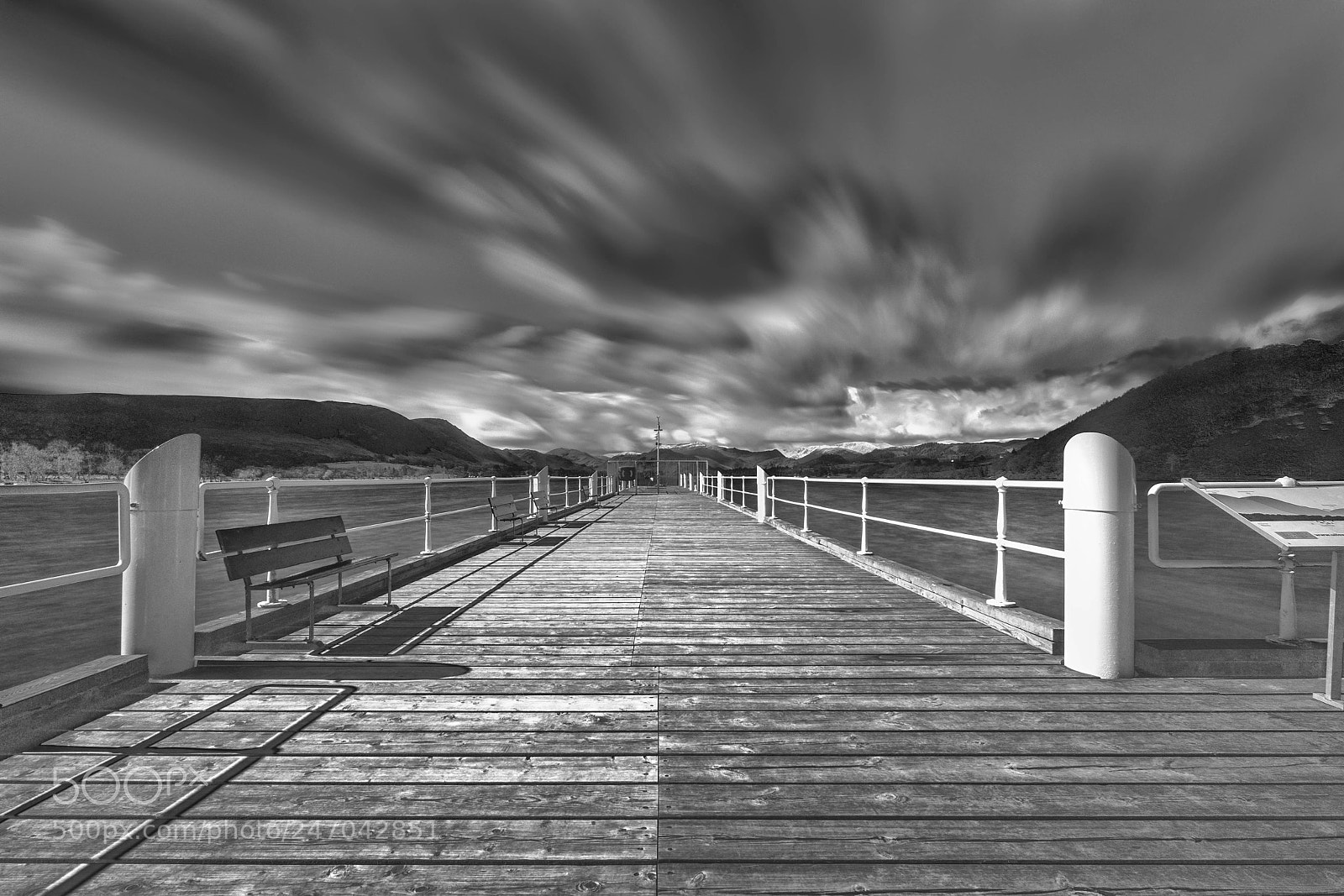 Sony a7 sample photo. Pier perspective photography