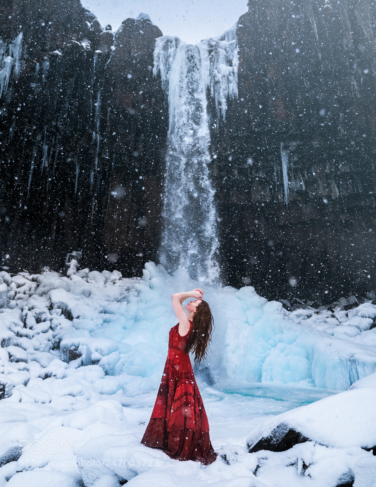 Sony a7R III sample photo. Snow globe photography