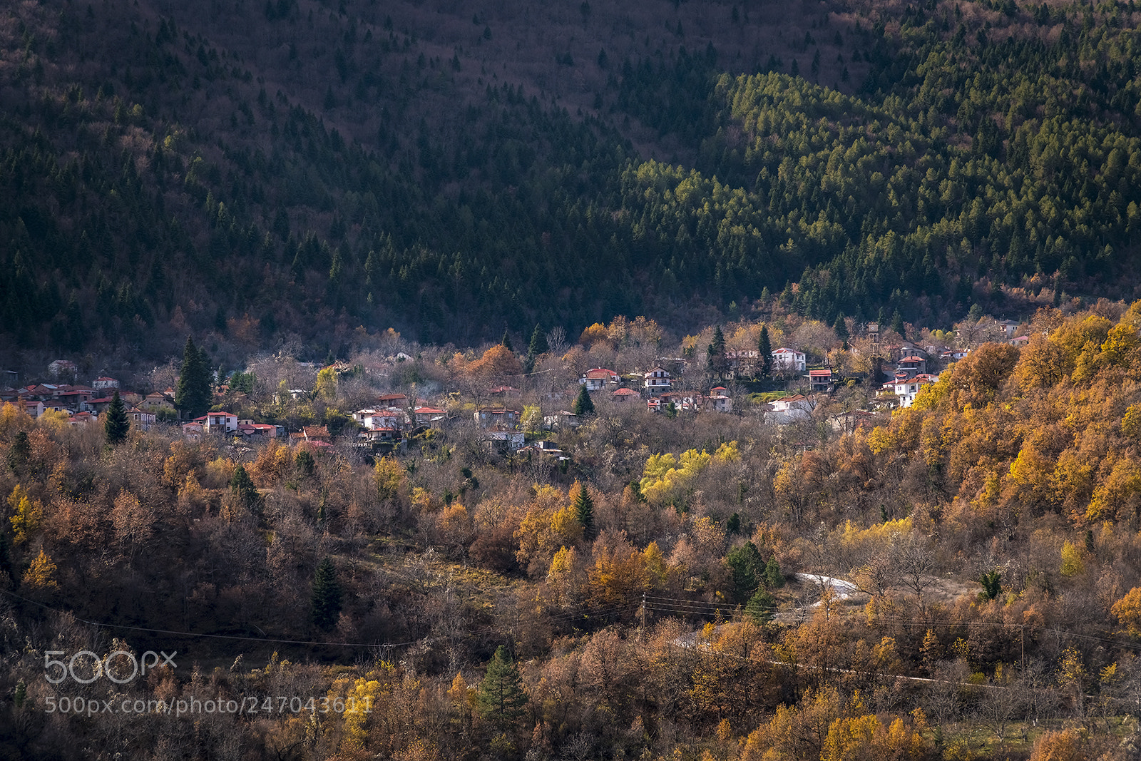 Nikon D850 sample photo. Greek village photography