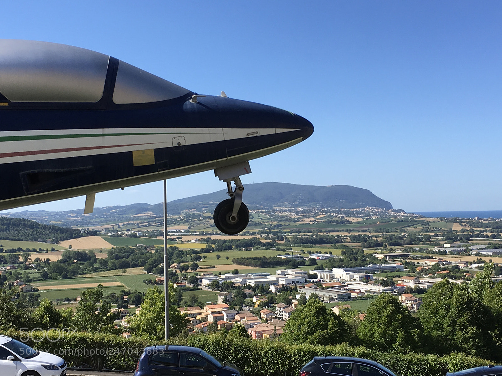 Apple iPad Pro sample photo. Freccia tricolore and conero photography
