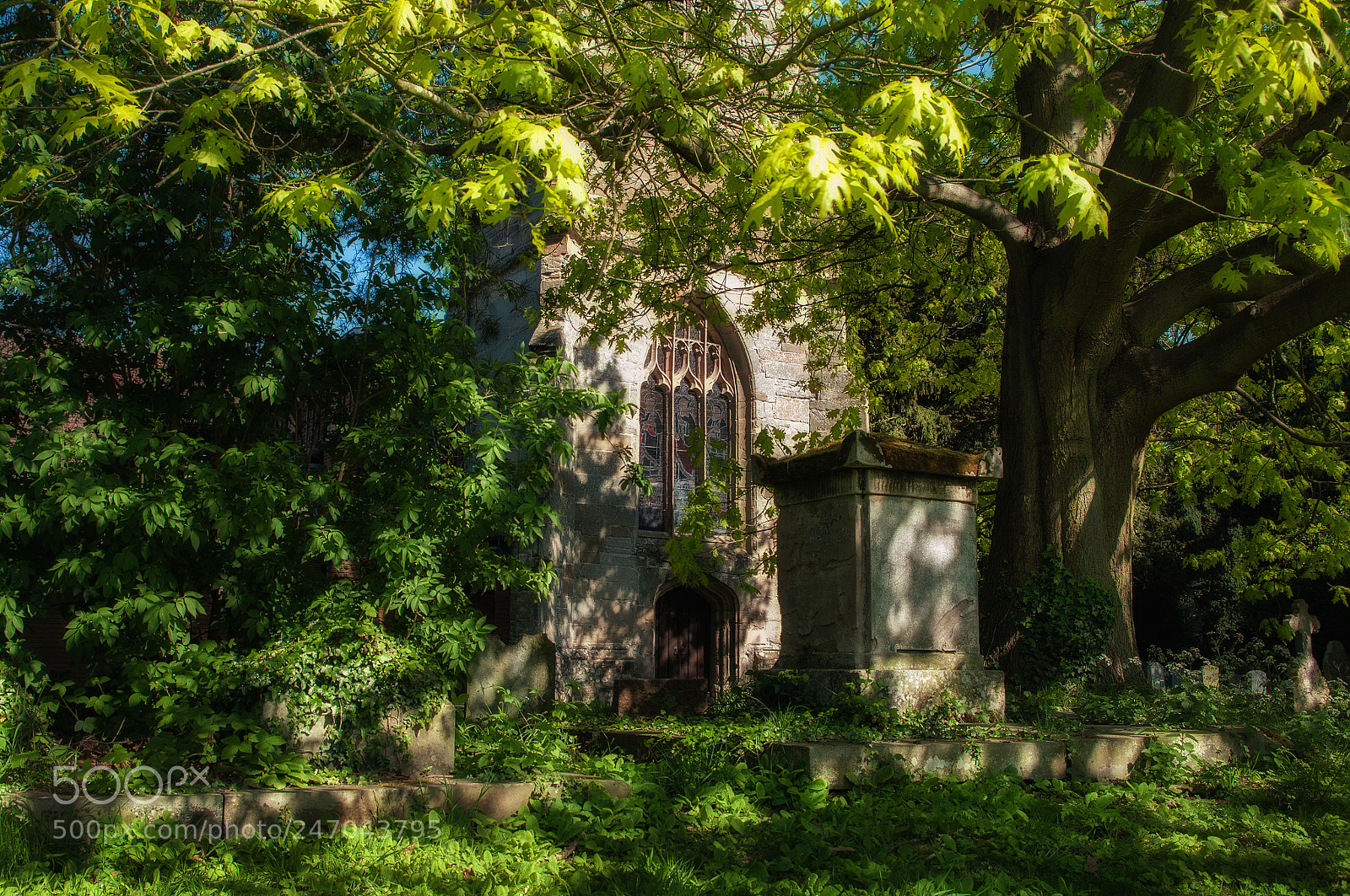 Pentax K-7 sample photo. St peter's church droitwich photography