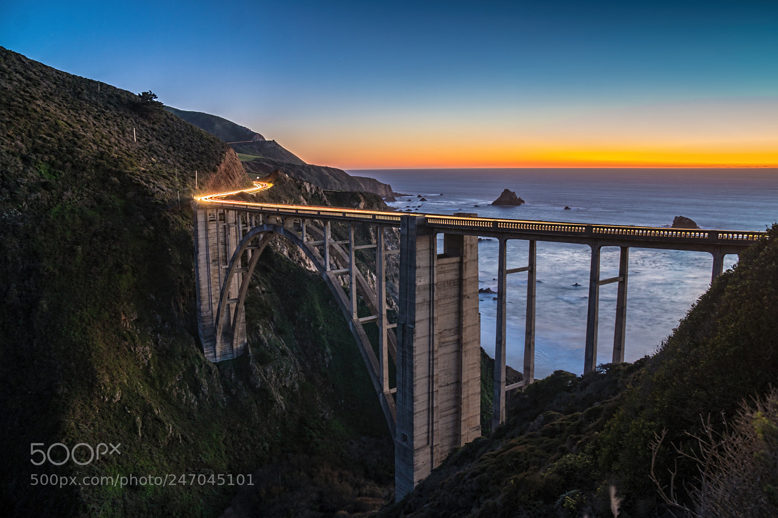 Sony a6300 sample photo. Big sur, bixby bridge photography
