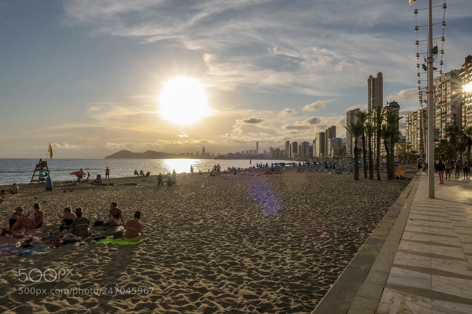 Canon PowerShot G5 X sample photo. Atardecer en benidorm photography
