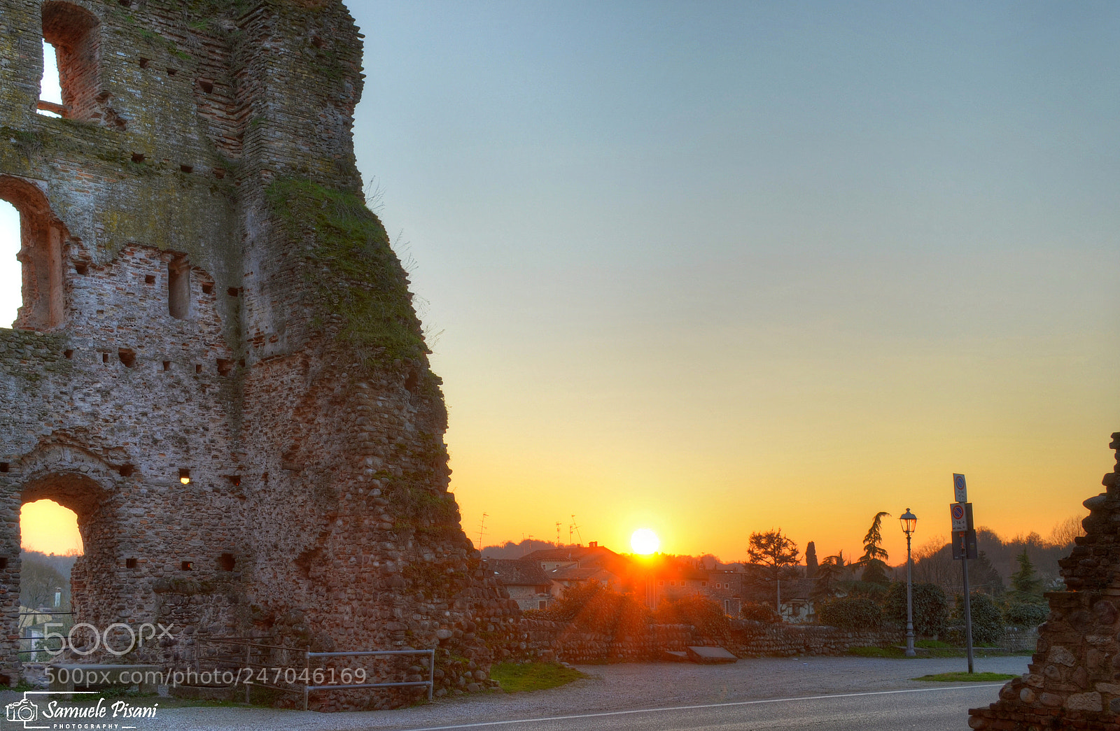 Nikon D5100 sample photo. Tramonto a borghetto photography