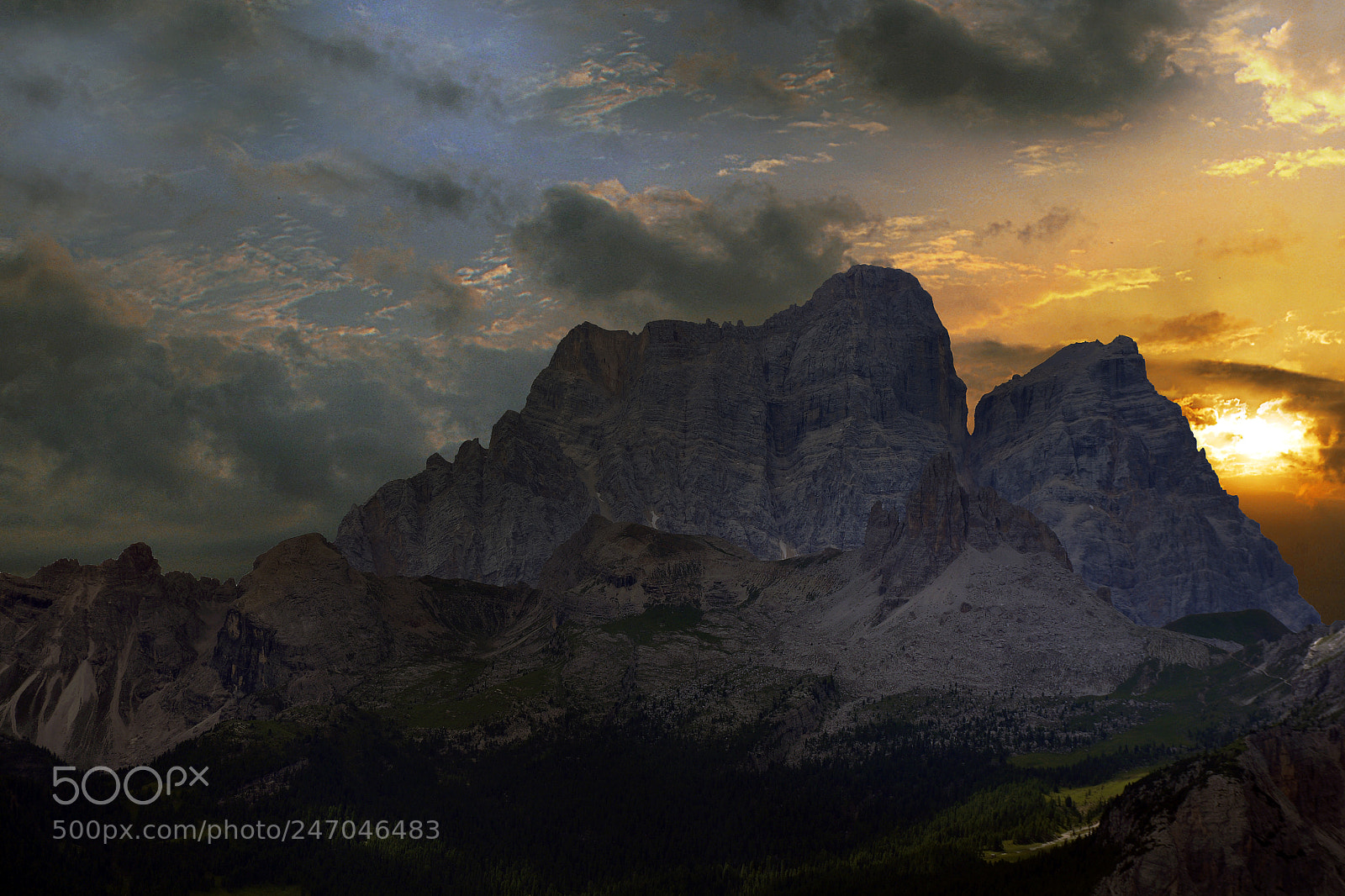 Nikon D7100 sample photo. Monte pelmo photography
