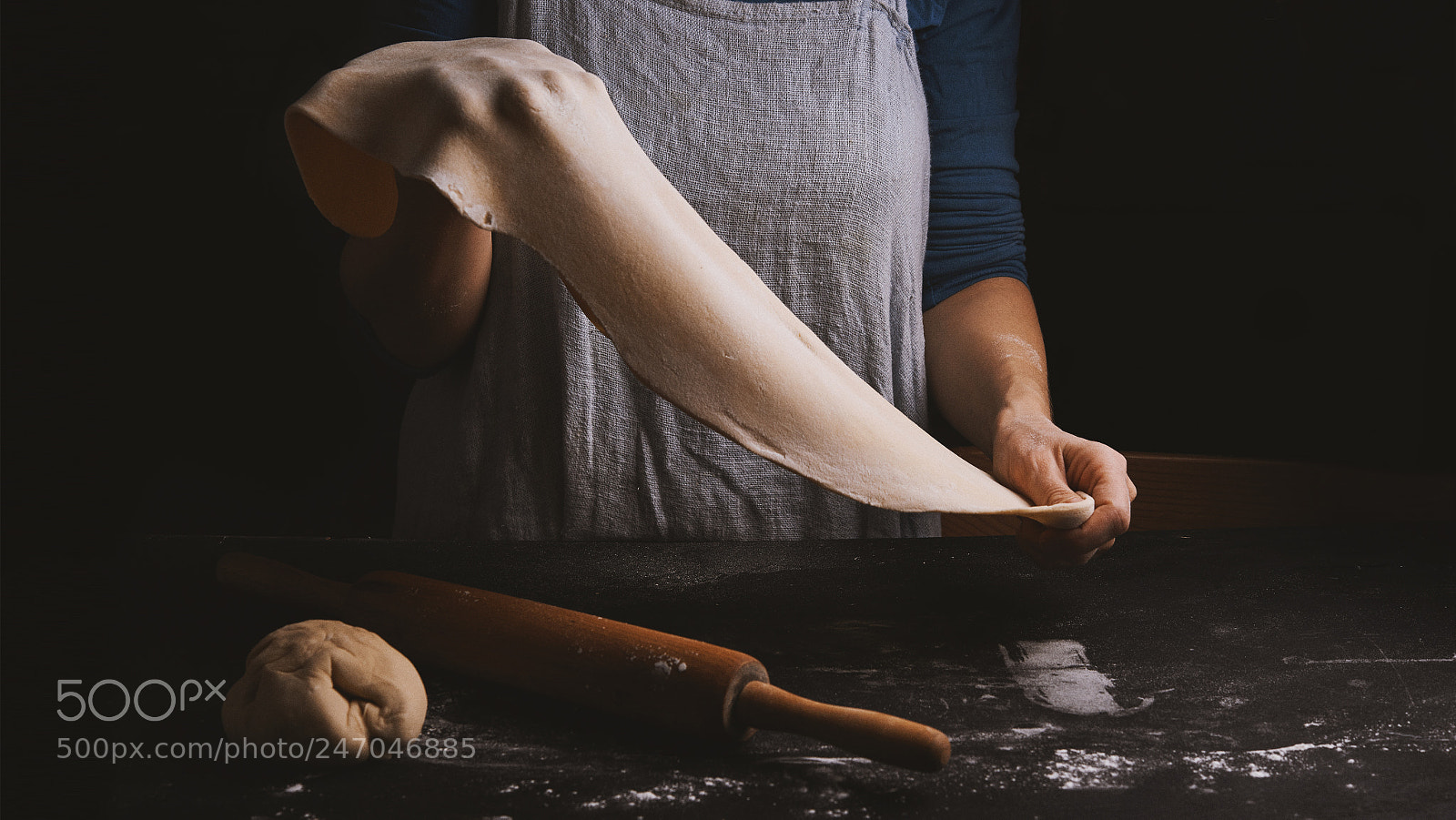 Nikon D600 sample photo. Dough in hands photography