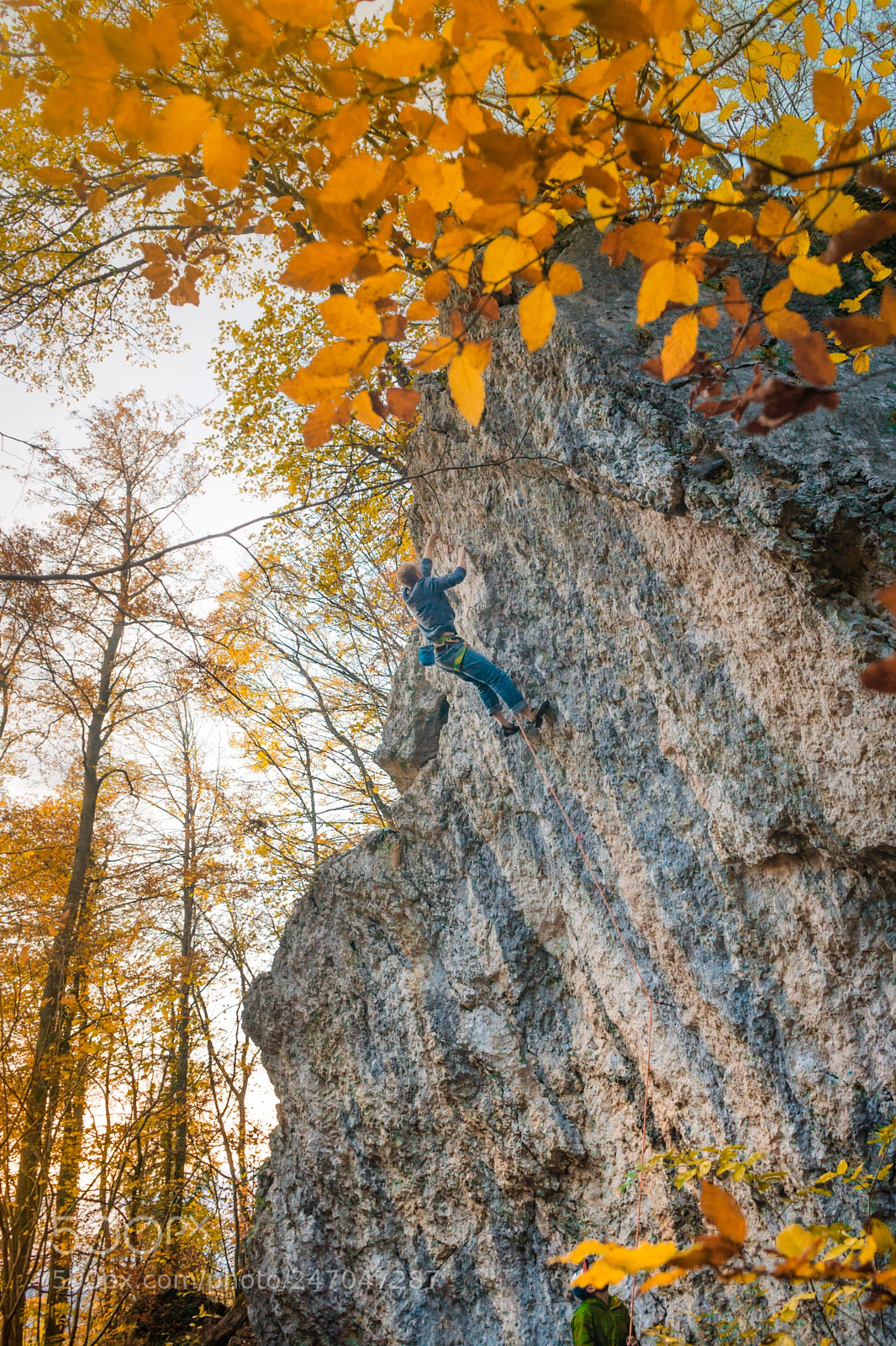 Sony a7 sample photo. Sport climbing jura photography