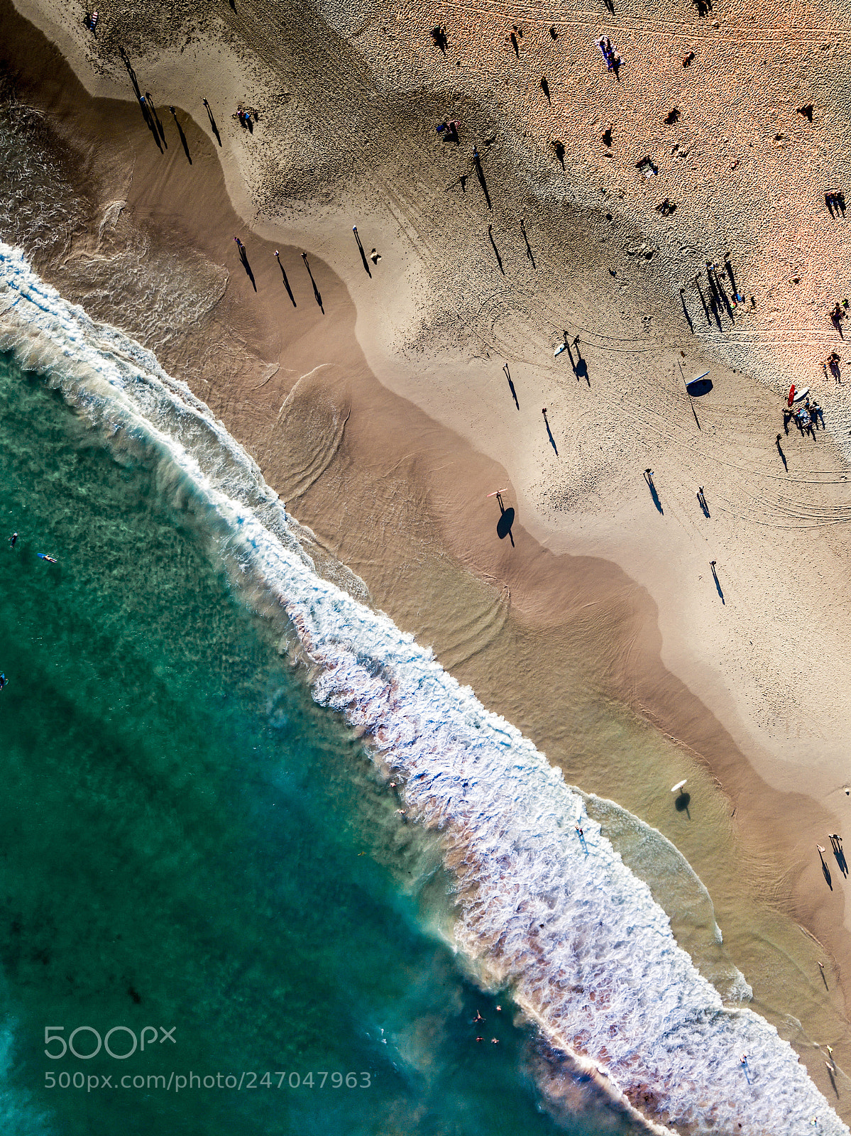 DJI FC220 sample photo. This is bondi beach photography