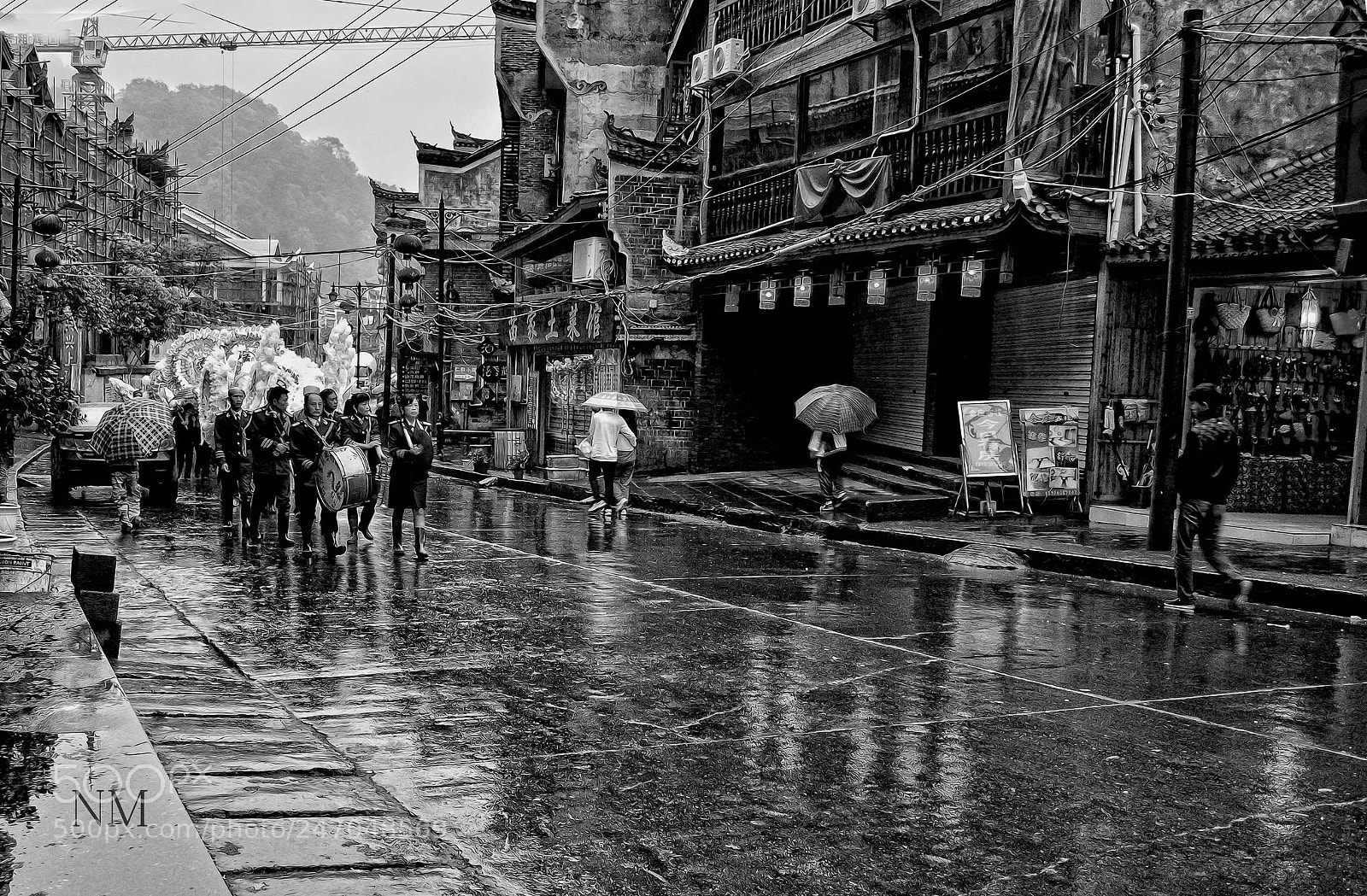 Nikon D5100 sample photo. Impressions in black & white photography