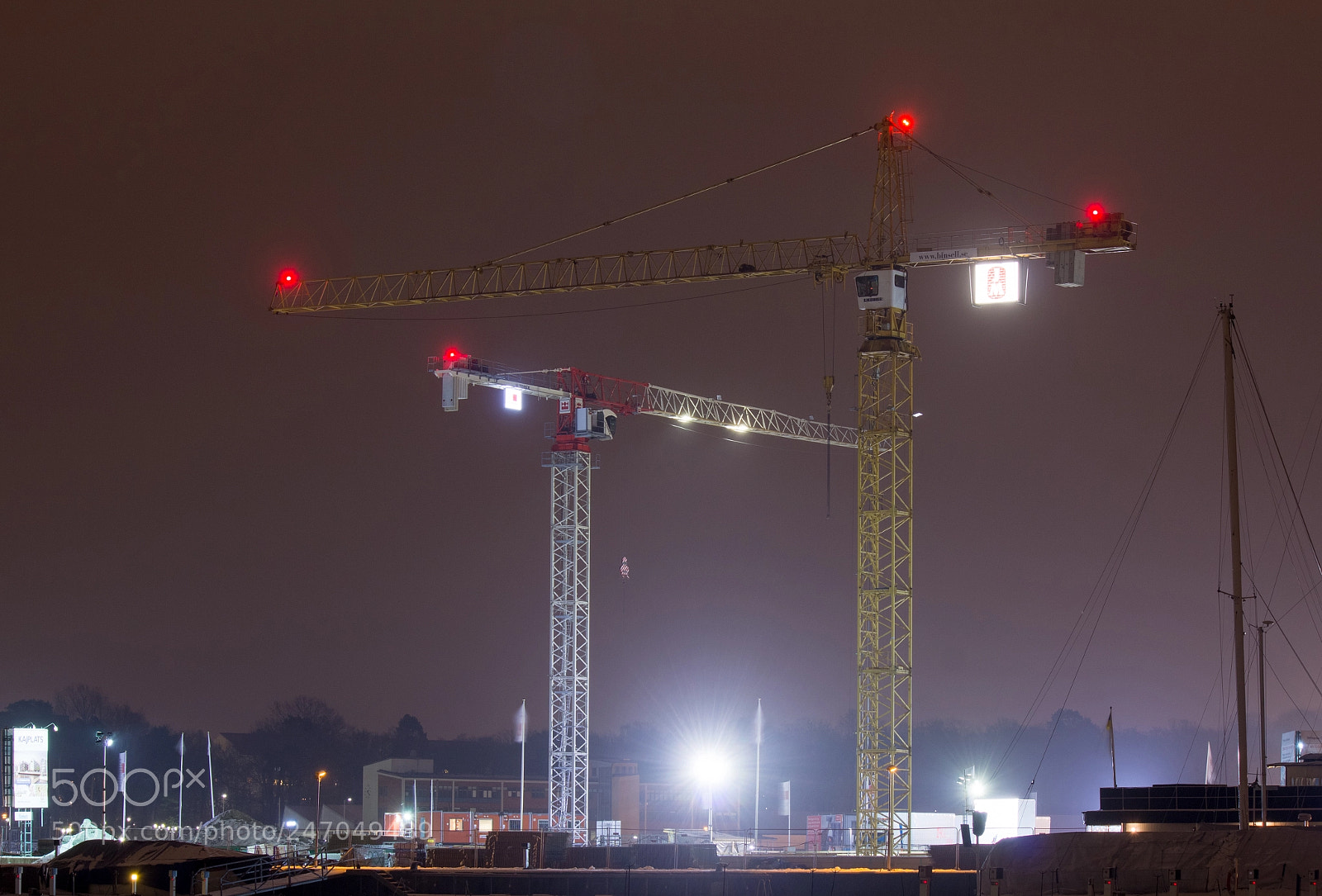 Canon EOS 600D (Rebel EOS T3i / EOS Kiss X5) sample photo. Construction site photography