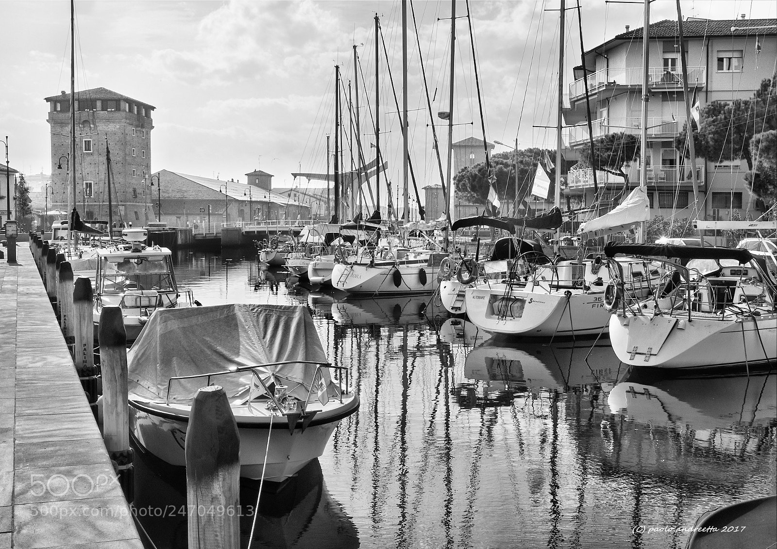 Fujifilm X-T20 sample photo. Port of cervia photography