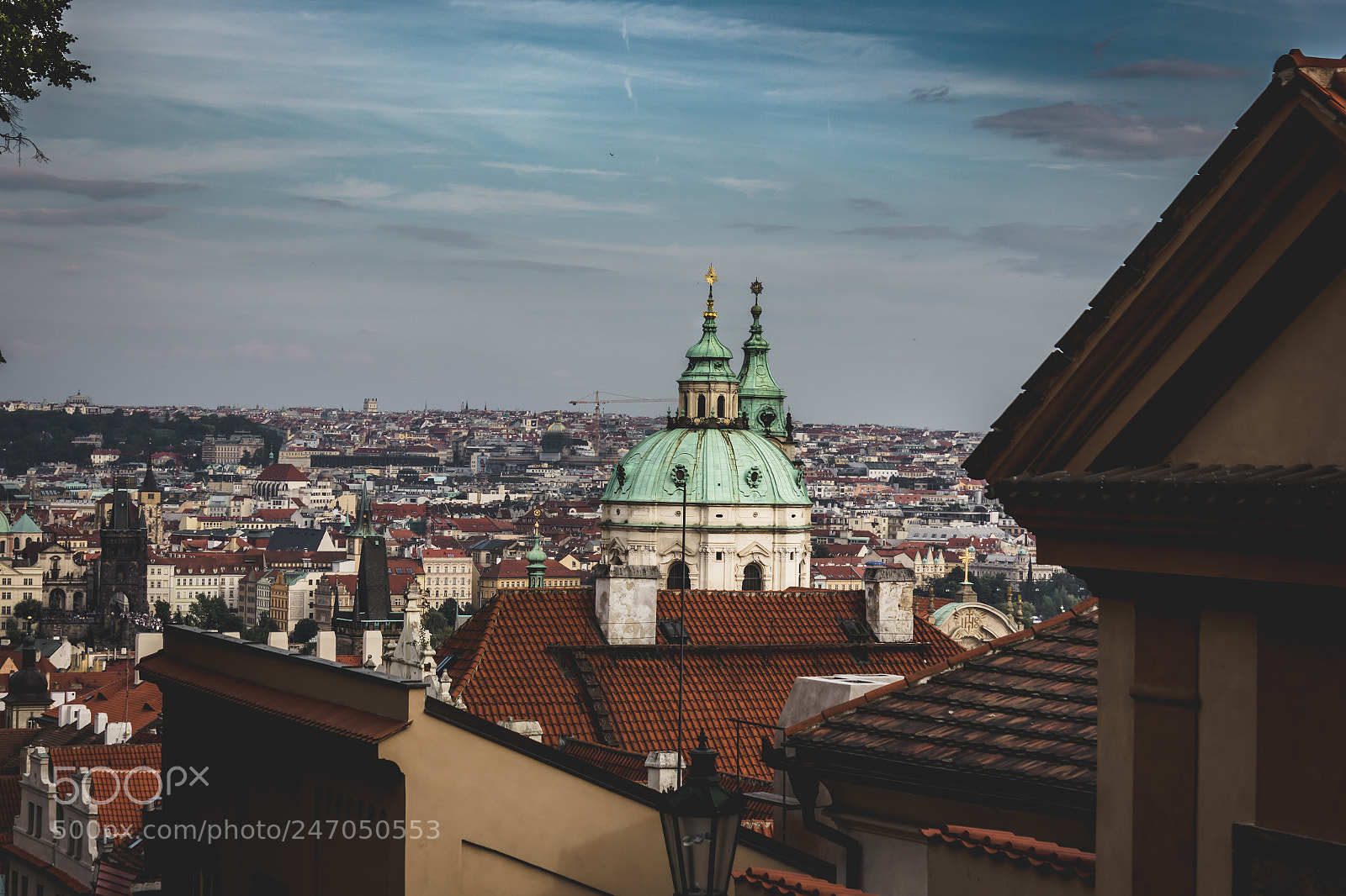Canon EOS 550D (EOS Rebel T2i / EOS Kiss X4) sample photo. Up high in prague photography
