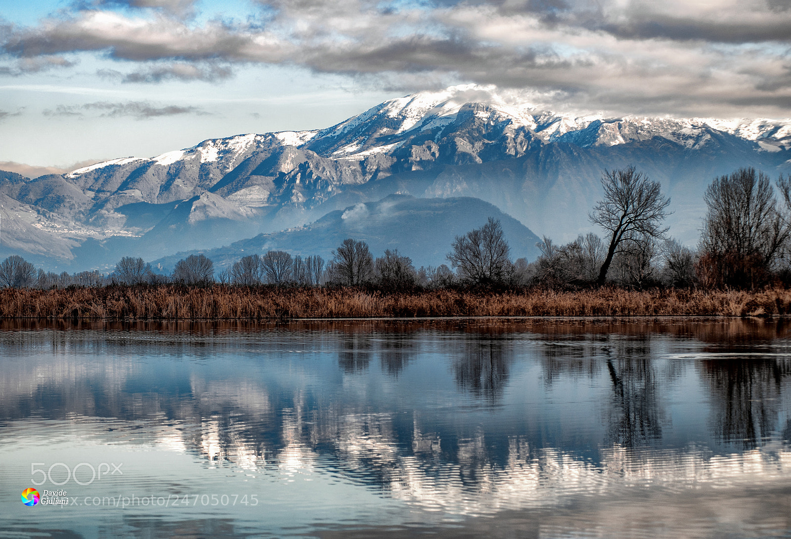 Nikon D700 sample photo. Mountain reflection photography