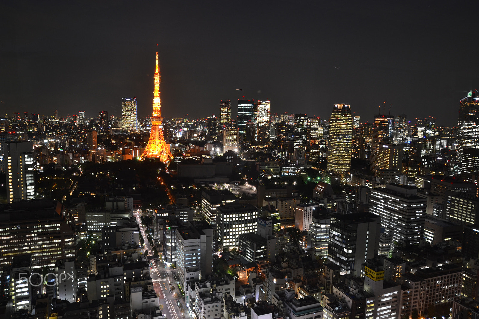 Nikon D3100 sample photo. Tokyo urban view photography