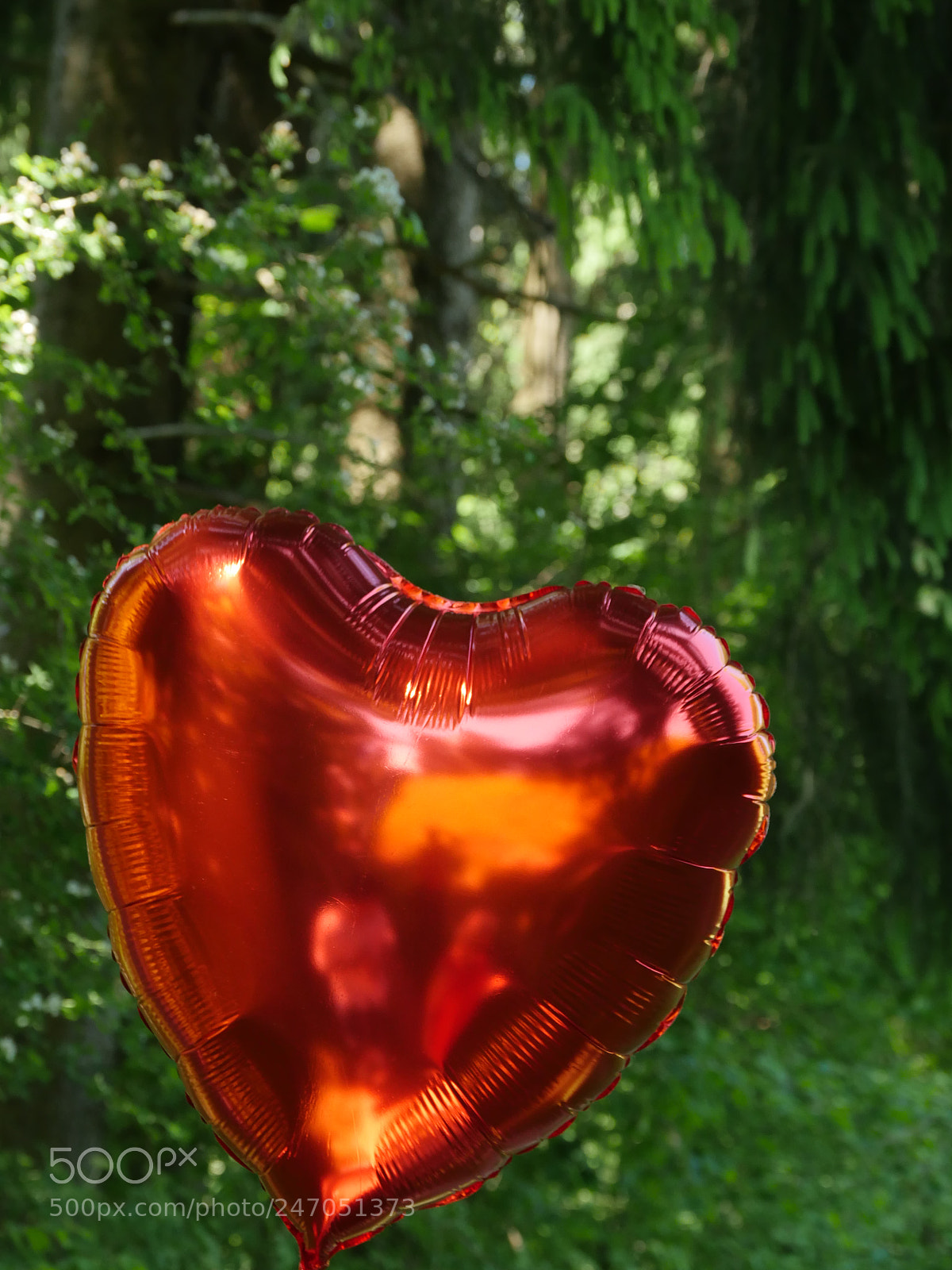 Panasonic Lumix DMC-GH4 sample photo. Red heart balloon photography